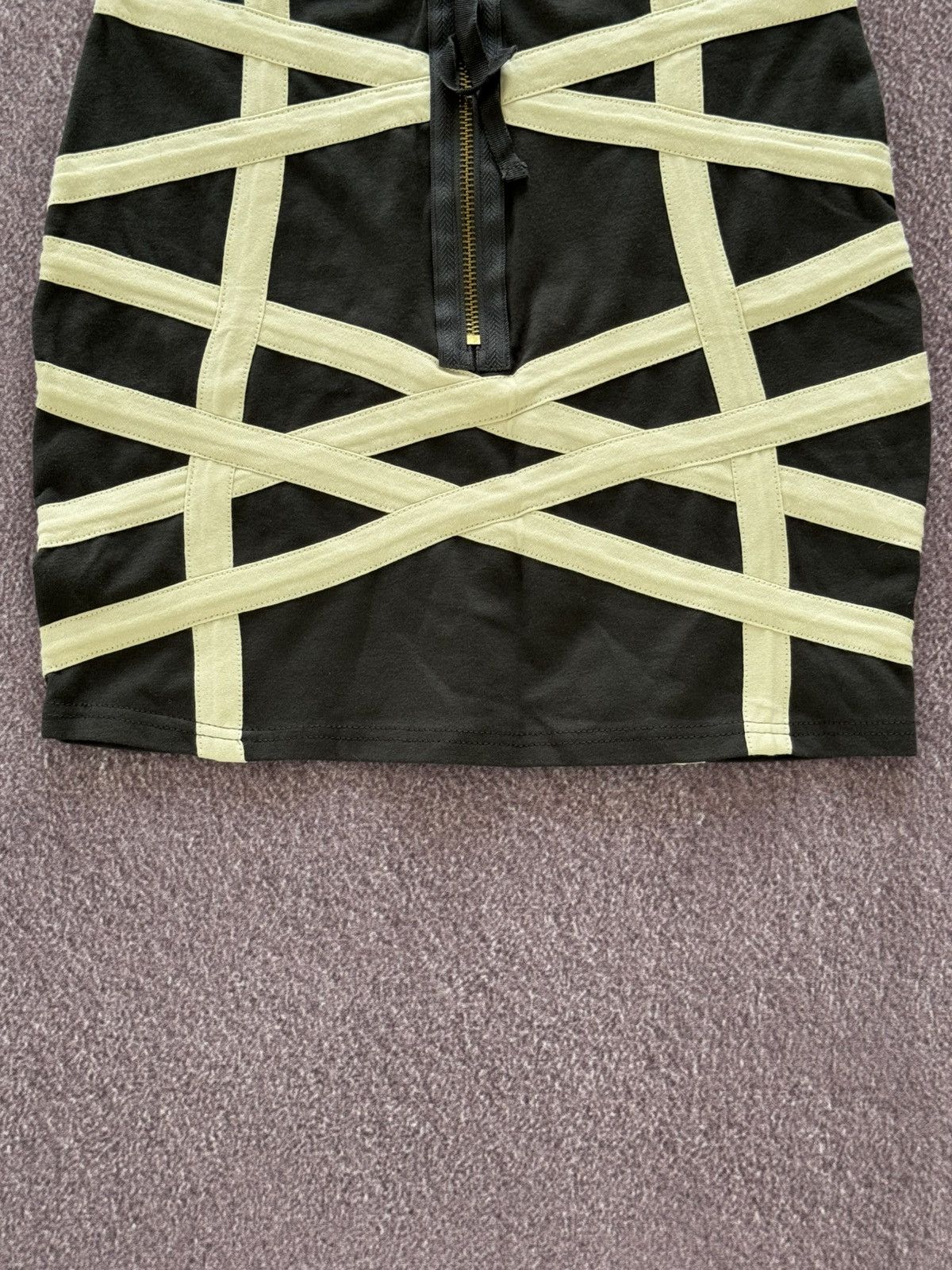 Hysteric Glamour Y2K Glamour Rick Owens Style 00s Mini Skirt Size 27" / US 4 / IT 40 - 8 Thumbnail