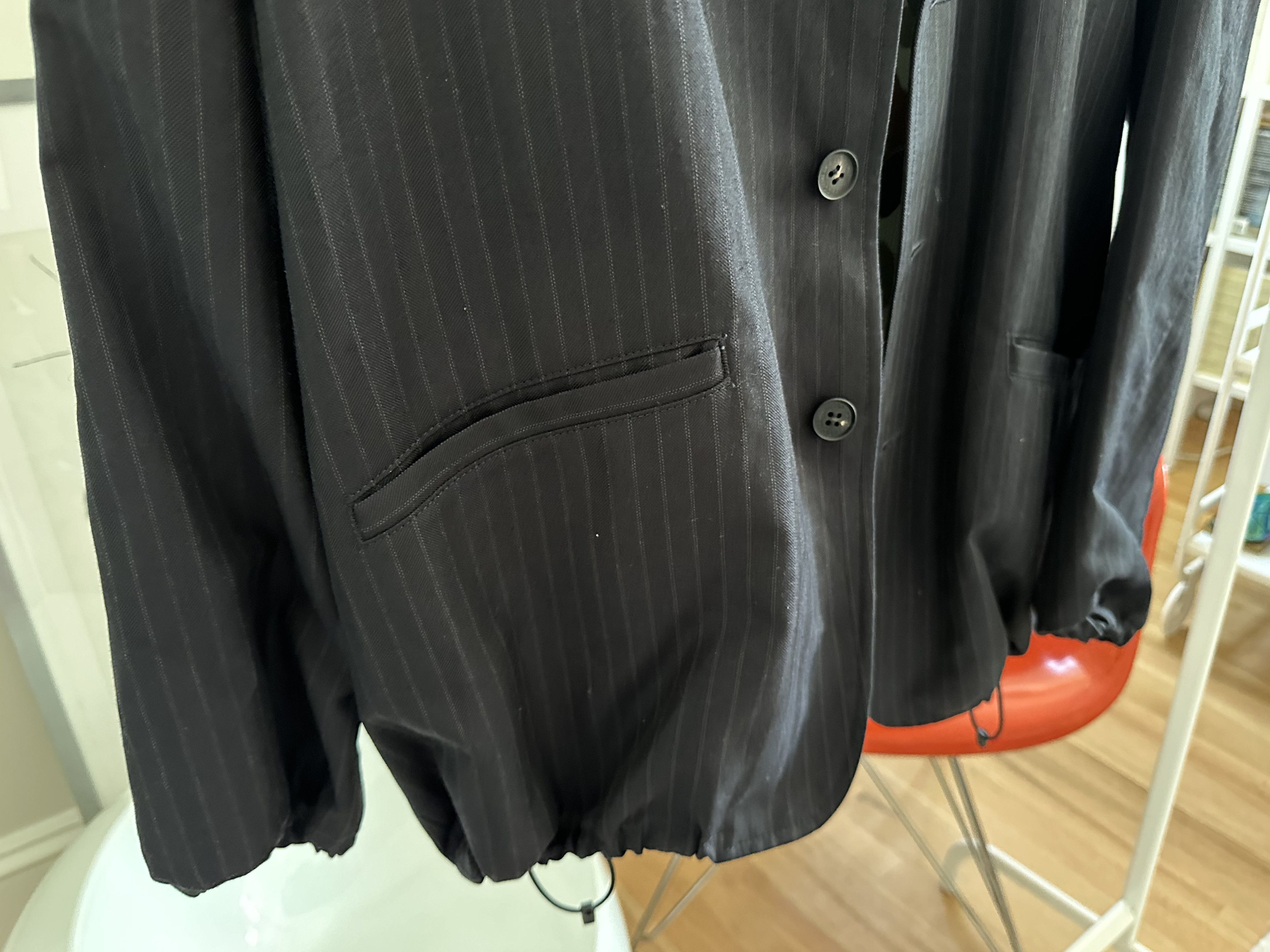 Comme des Garcons Homme COMME DES GARÇONS HOMME Navy PinStripe Blazer Size US S / EU 44-46 / 1 - 6 Thumbnail