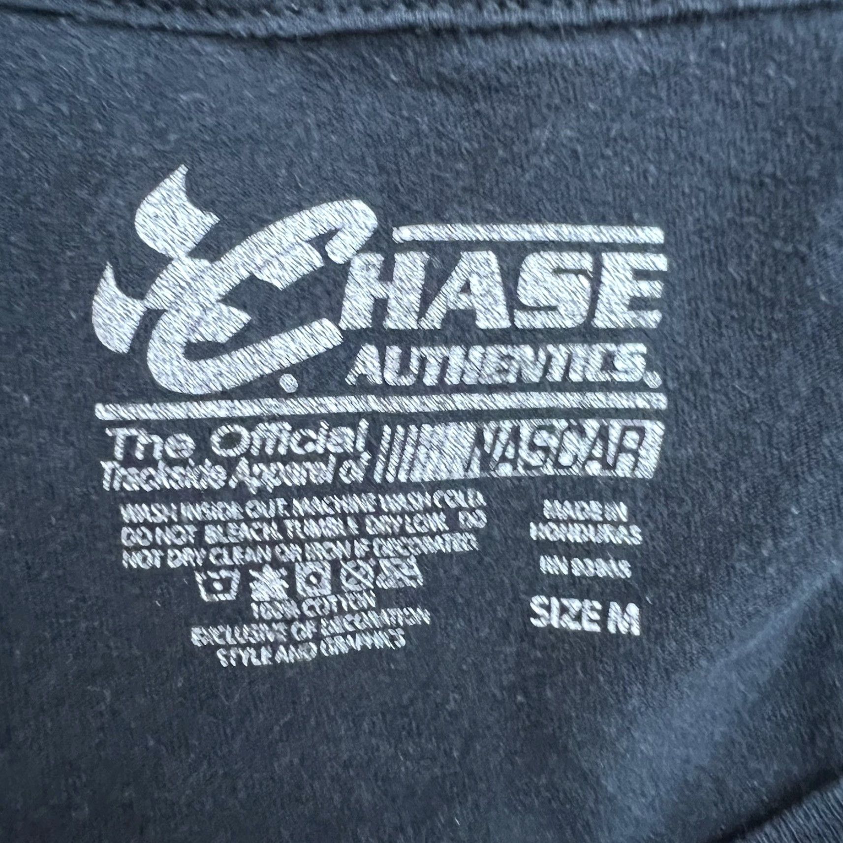 Chase Authentics Chase Authentics NASCAR Shirt Mens M Black Bristol 2013 Night Race Graphic Print Short Sleeve Col Cotton Tee Men Size US M / EU 48-50 / 2 - 7 Thumbnail