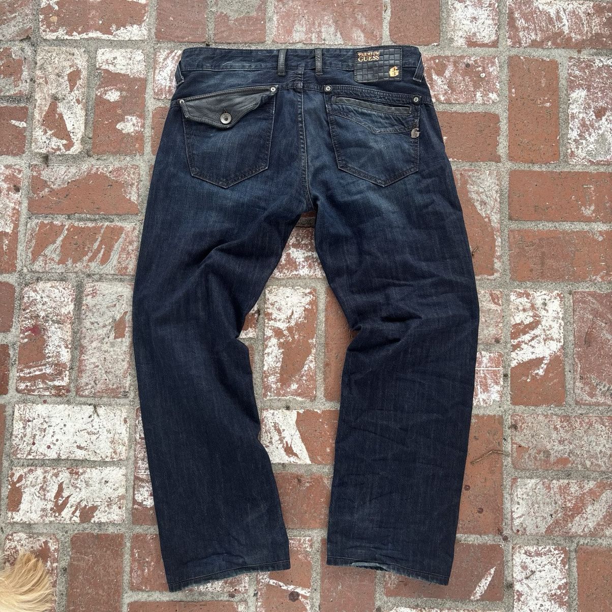 Guess Y2K Studded Premium Guess Rebel Jeans Size US 33 - 5 Thumbnail