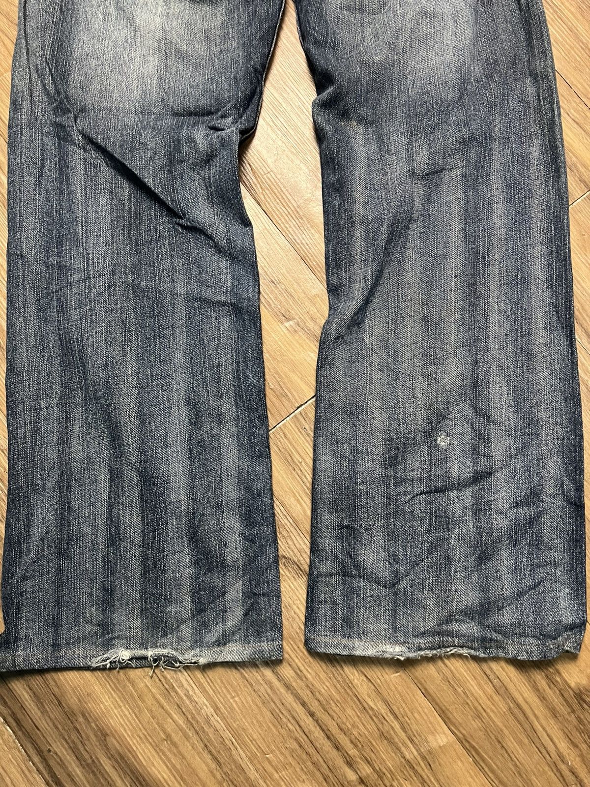 If Six Was Nine Y2K Root Three Style Baggy Jeans (41) Size US 31 - 11 Thumbnail