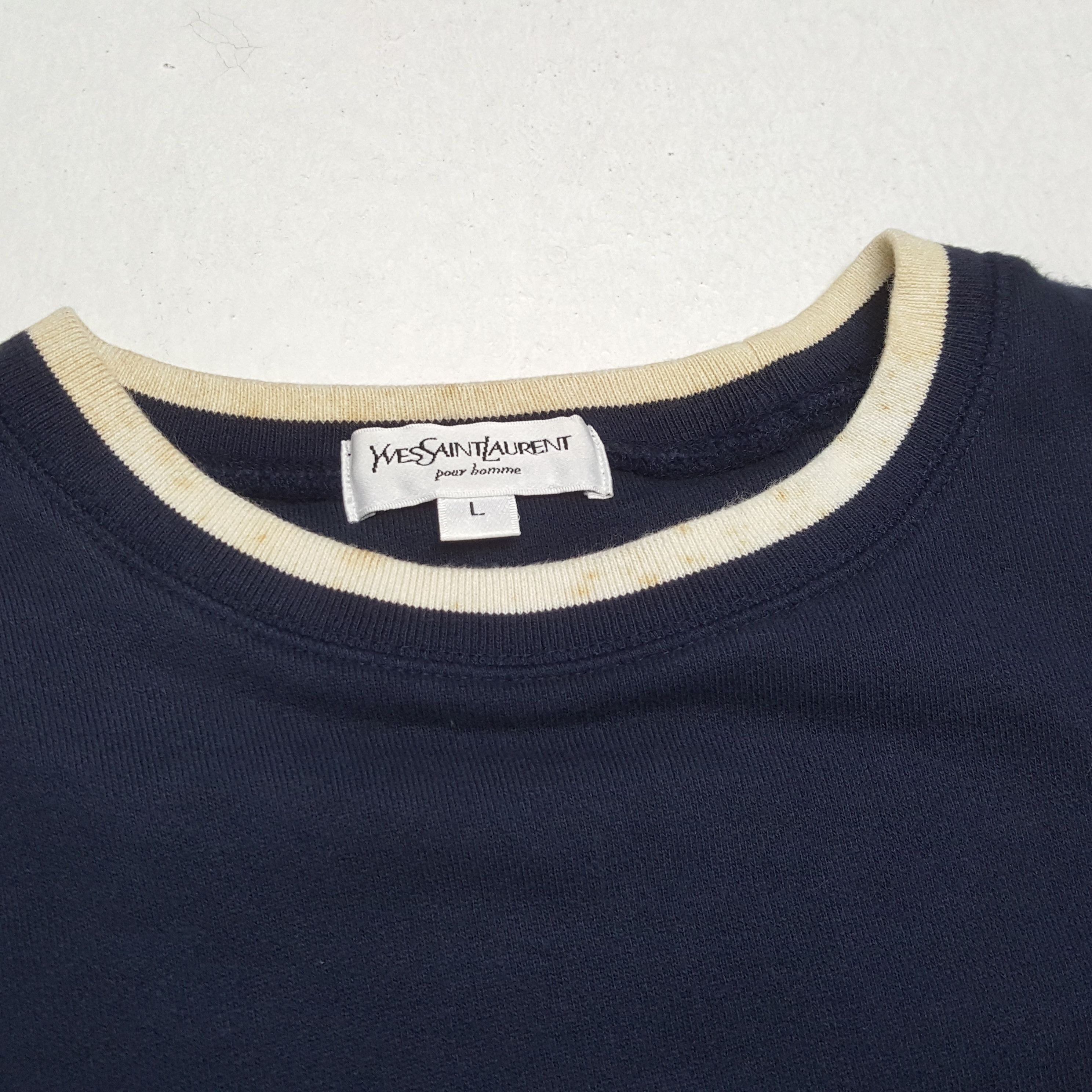 Vintage × Yves Saint Laurent Vintage YVES SAINT LAURENT Italian Fashion Brand Swetashirts Size US M / EU 48-50 / 2 - 10 Thumbnail