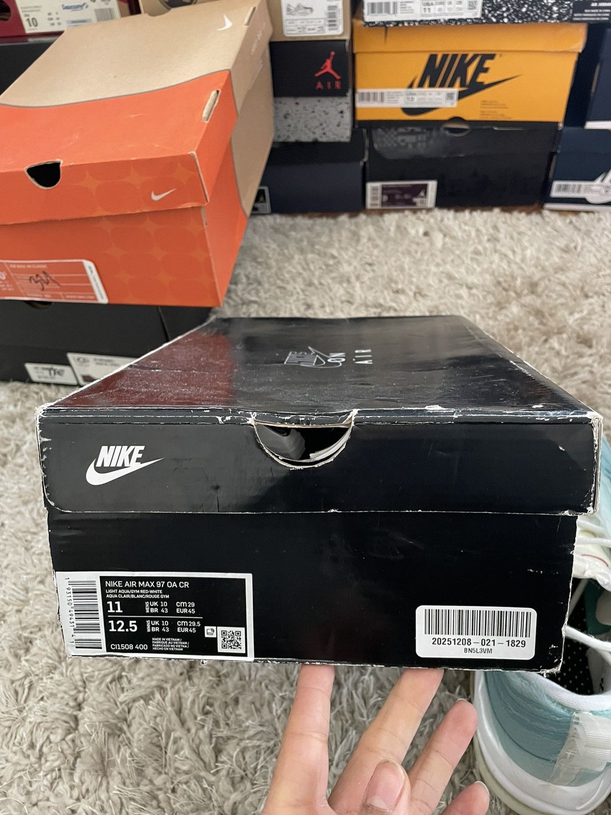 Nike Nike Air Max 97 On Air Shanghai Kaleidoscope Size US 11 / EU 44 - 9 Thumbnail