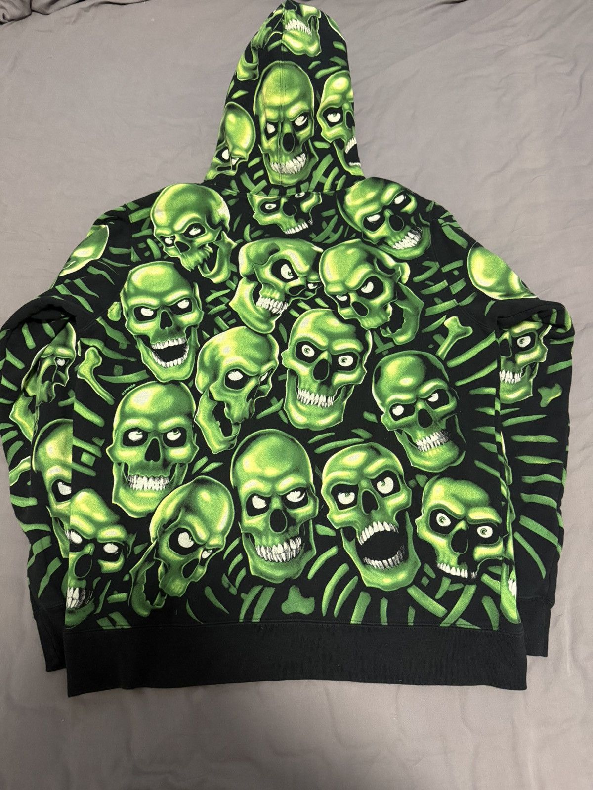 Supreme Supreme skull pile hooded sweatershirt Size US L / EU 52-54 / 3 - 2 Thumbnail