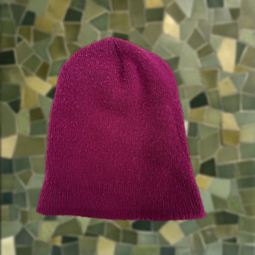 Pinko Unbranded Womens Beanie Hat Pink Knit Pull On Beanie Knit Casual Outdoor Winter Knit Beanie Womens Size One Size Pink Beanie Size ONE SIZE - 1 Thumbnail