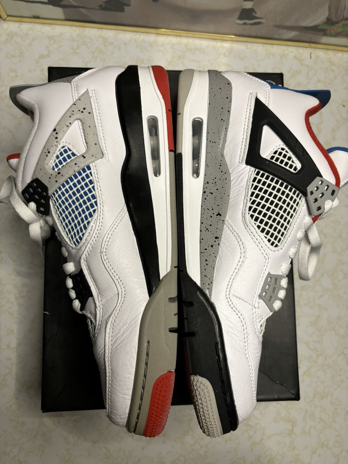 Jordan Brand Air Jordan 4 Retro What The 2019 Size US 10.5 / EU 43-44 - 3 Thumbnail