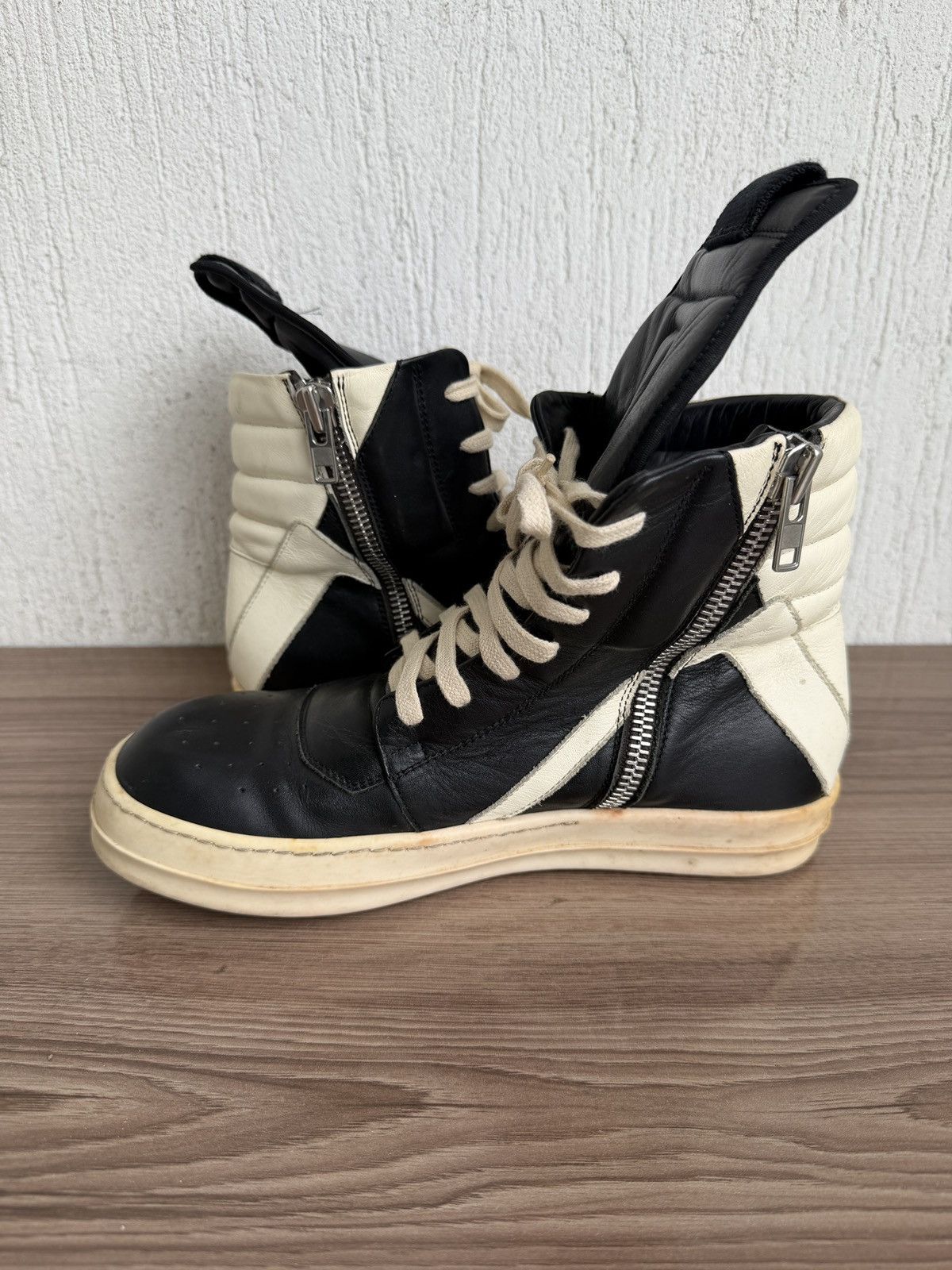 Rick Owens E16 Geobasket🔥🕷️ Size US 8 / EU 41 - 10 Thumbnail
