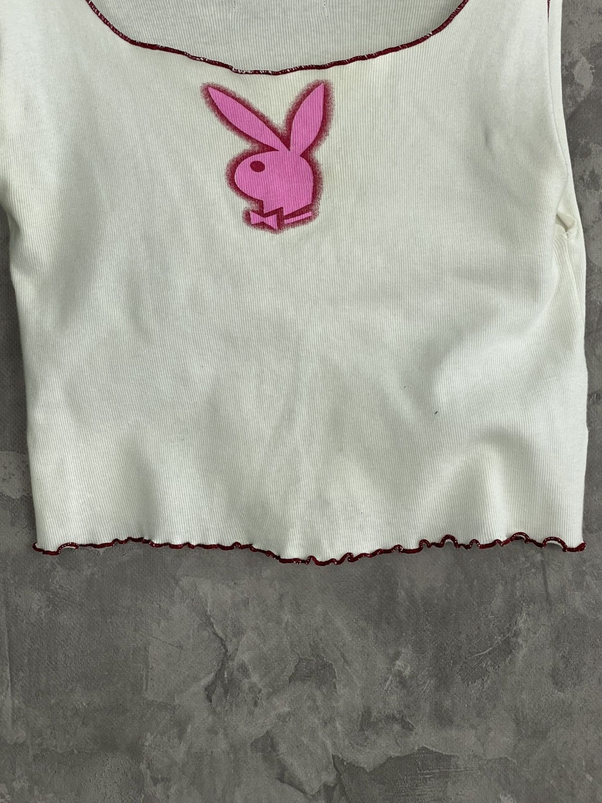 Hysteric Glamour Y2K Playboy Japanese Style Glamour 00s Sexy Tank Top Size S / US 4 / IT 40 - 5 Thumbnail