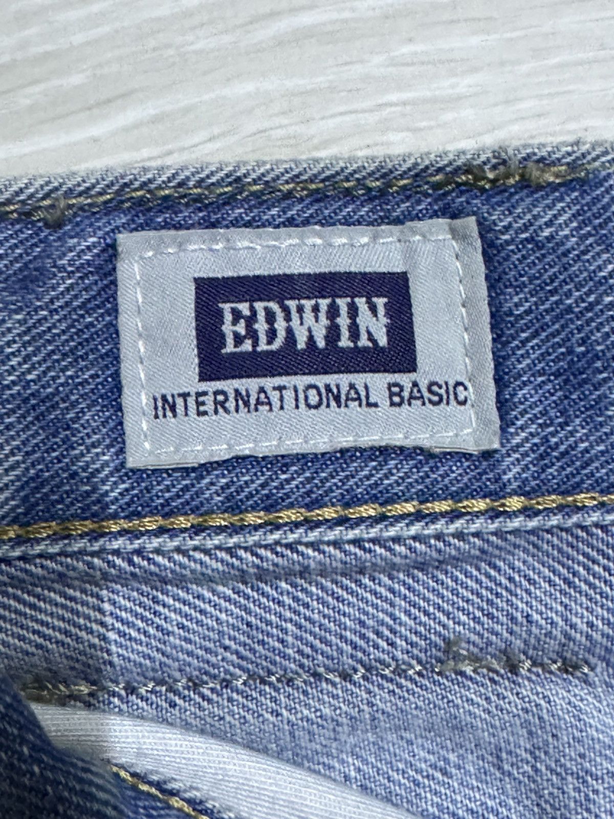 Edwin Vintage Japanese Edwin 403 Grunge Distressed Baggy Jeans Size US 38 / EU 54 - 13 Thumbnail
