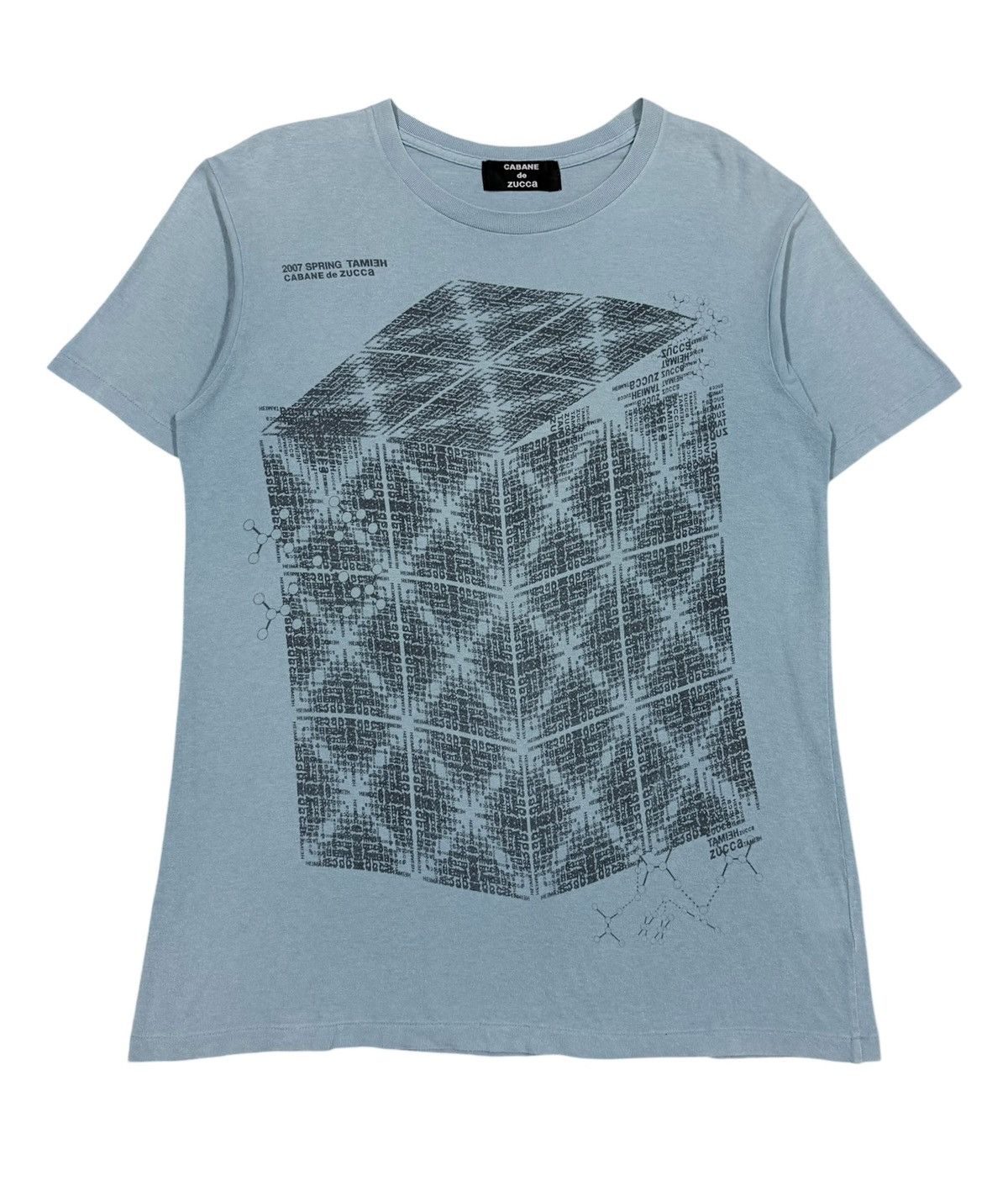 CABANE de ZUCCa Vtg🔥S/S07 CAbbane De ZUCCa Heimat Design Art Work Tee Size US M / EU 48-50 / 2 - 1 Thumbnail