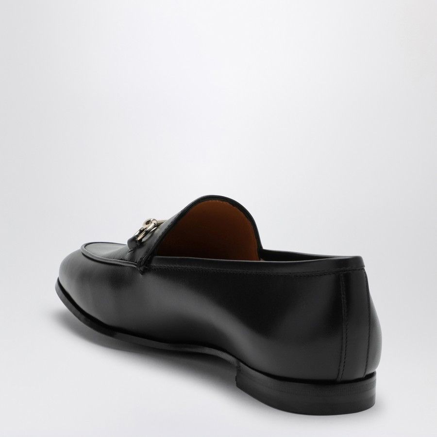 Gucci o1d2blof0824 Leather Jordaan Loafer in Black Size US 8.5 / IT 38.5 - 4 Thumbnail