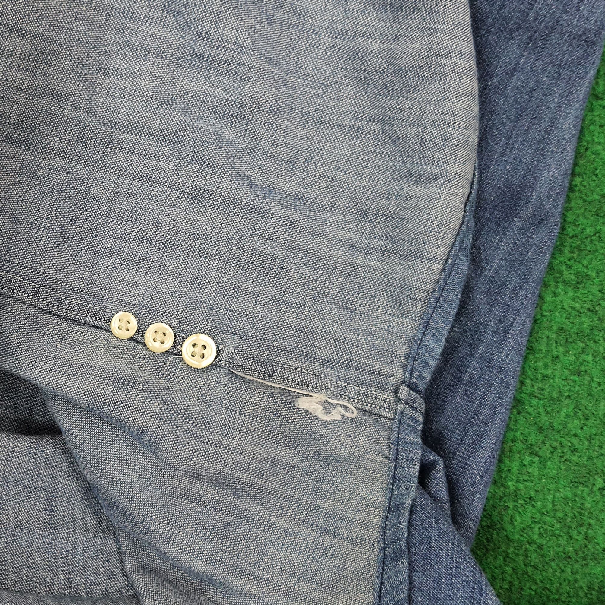 Ralph Lauren Vintage Ralph Lauren Button Up Denim Shirt C223N33 Size US XXL / EU 58 / 5 - 6 Thumbnail