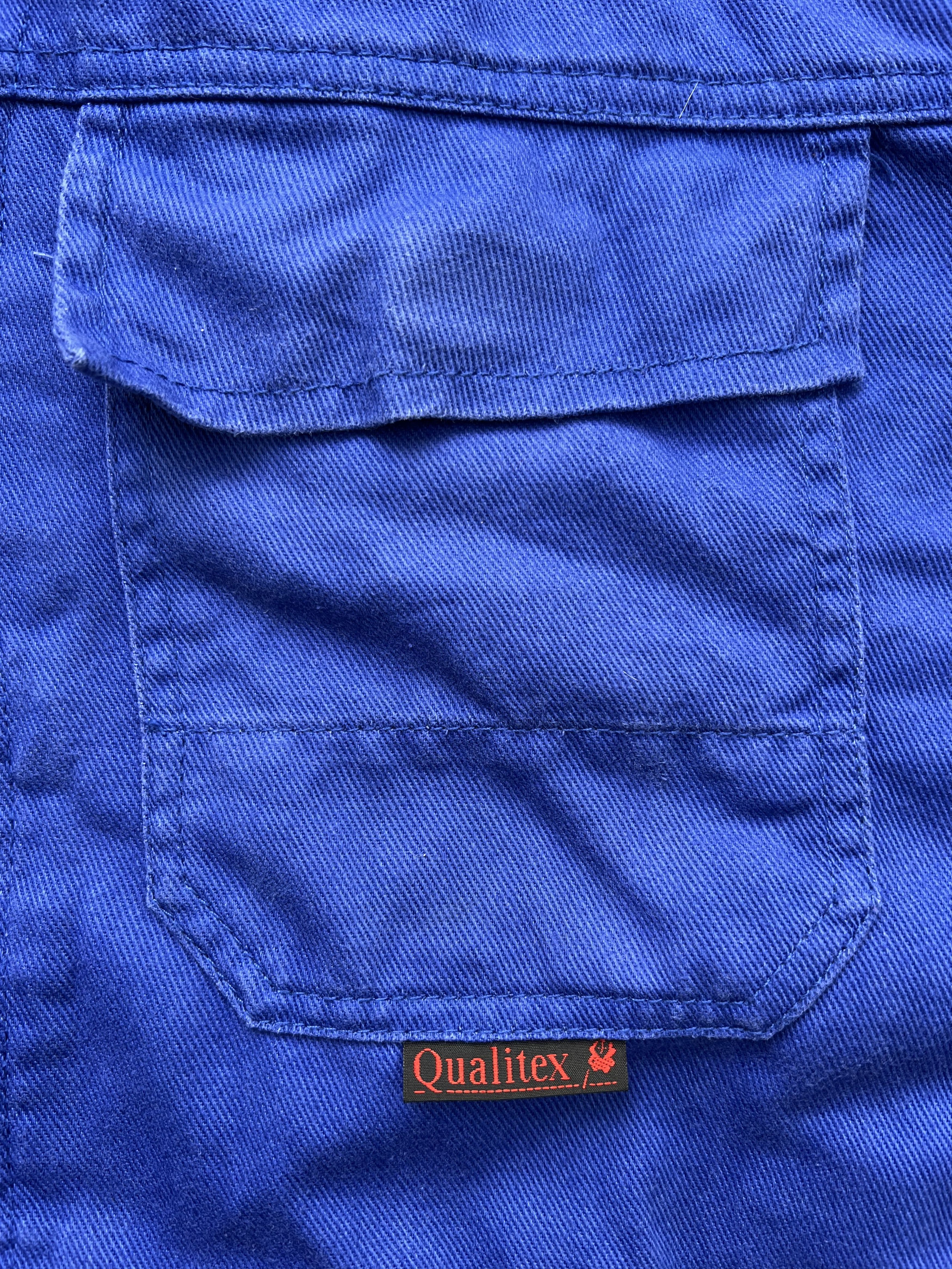 Vintage French Work Chore Jacket Vintage Bleu De Travail Size US L / EU 52-54 / 3 - 4 Thumbnail