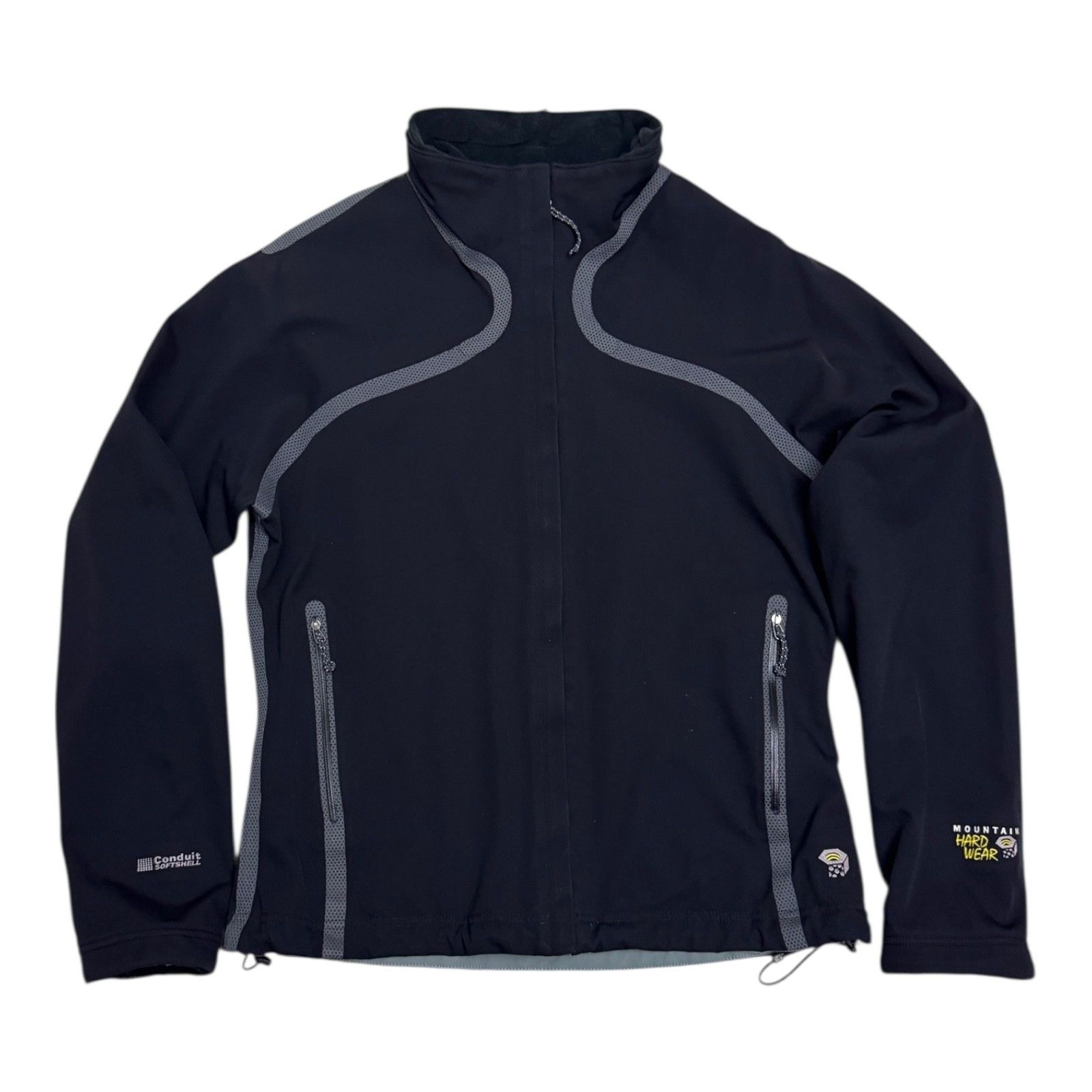 Mountain Hardwear MOUNTAIN HARDWEAR Softshell Black Windbreaker Jacket Medium Size M / US 6-8 / IT 42-44 - 1 Thumbnail