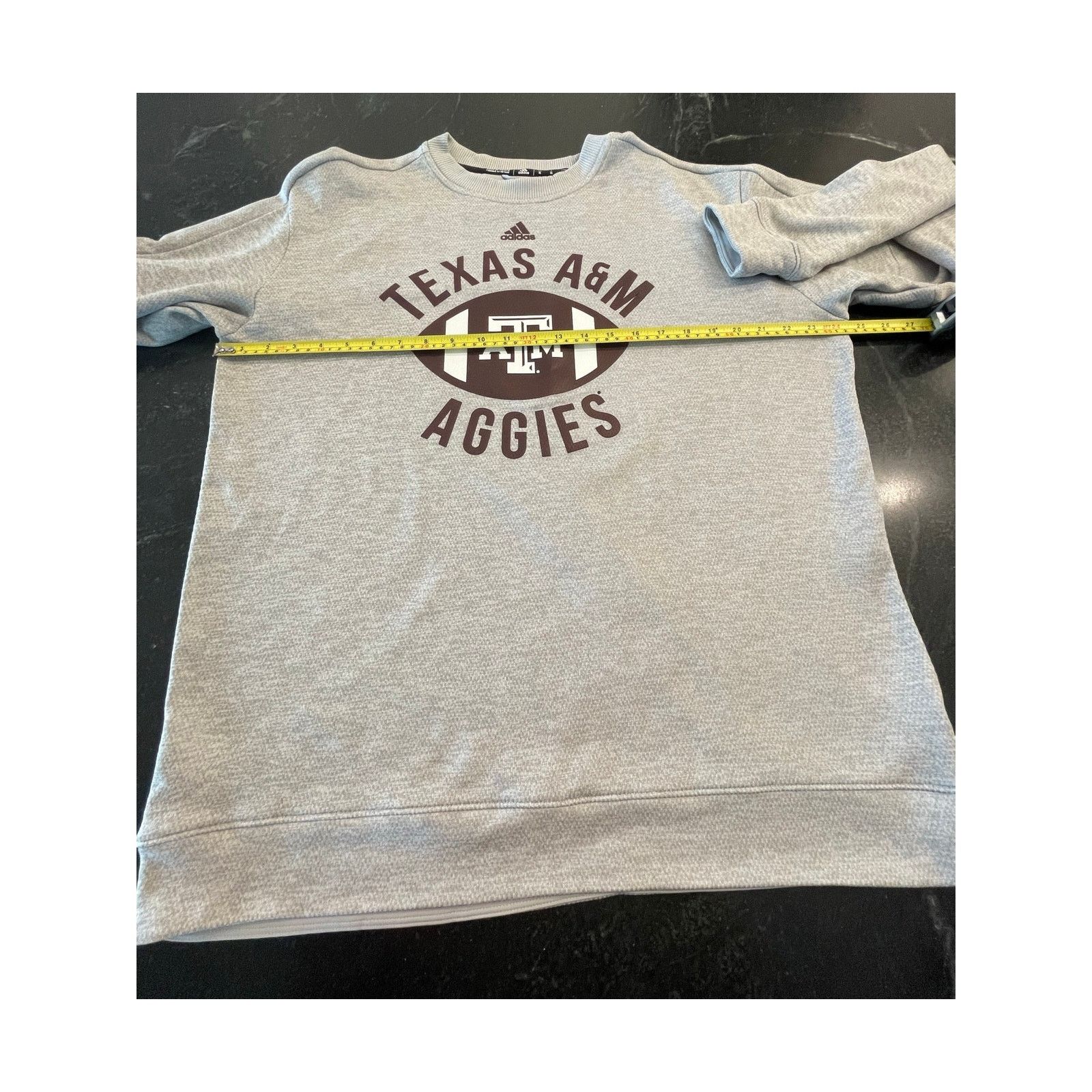 Adidas Adidas Texas A&M Univ Aggies men's sweatshirt XL Grey Maroon Size US XL / EU 56 / 4 - 11 Thumbnail