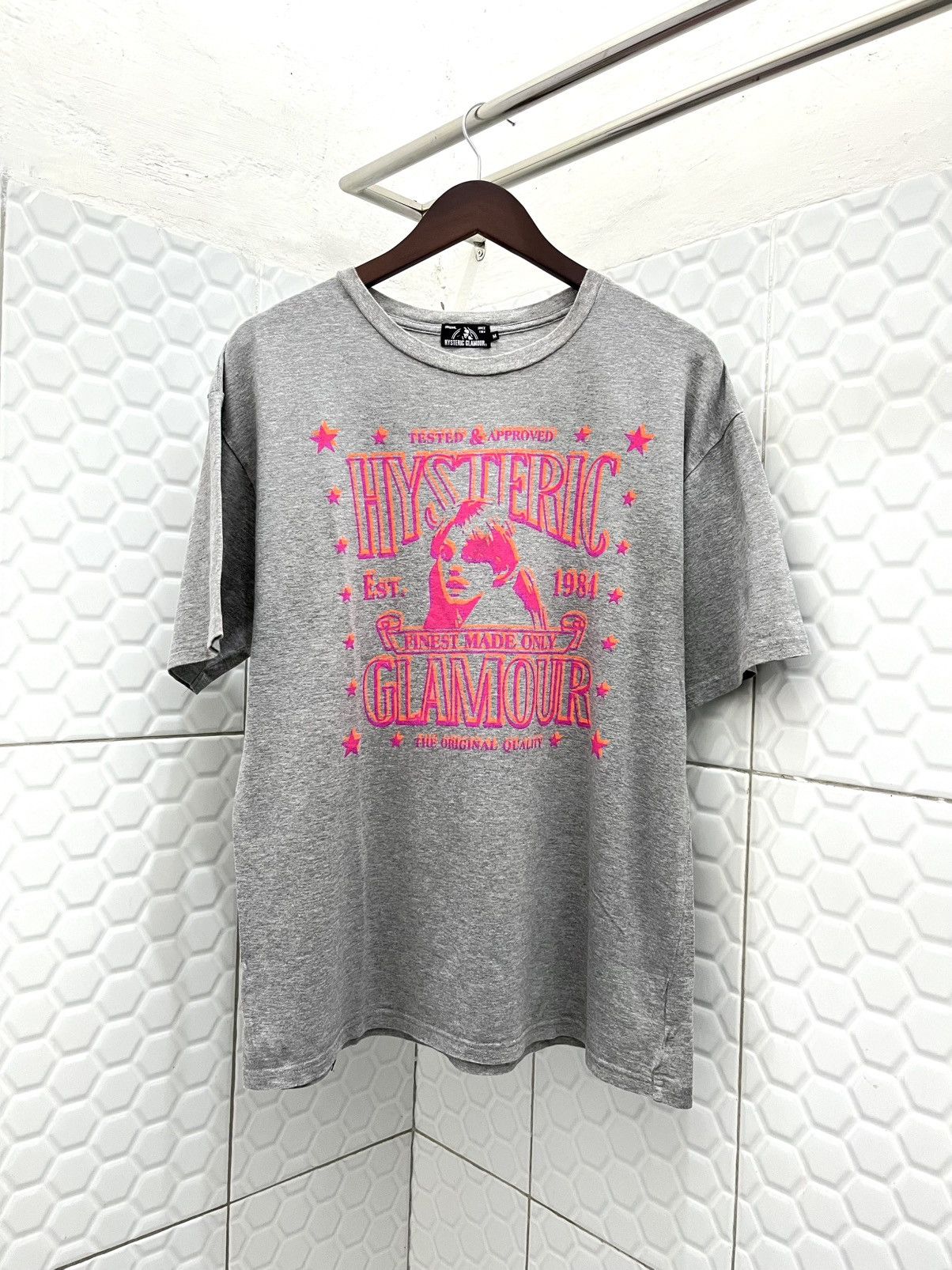 Hysteric Glamour Hysteric Glamour Glitch Girl Logo Tee Size US M / EU 48-50 / 2 - 1 Thumbnail