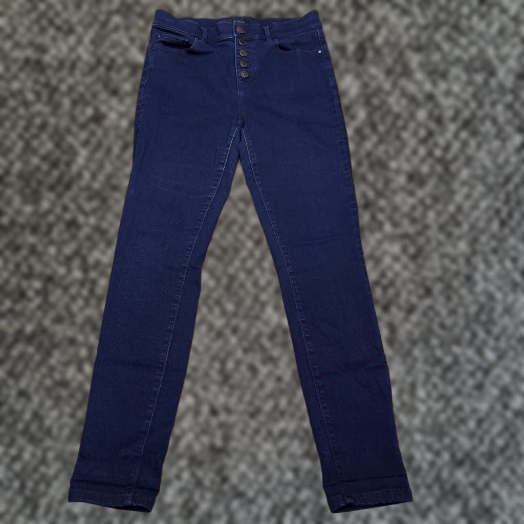 Ann Taylor Ann Taylor Jeans Skinny Ankle 4 Modern 27x27 Denim Blue Size 27" / US 4 / IT 40 - 1 Thumbnail