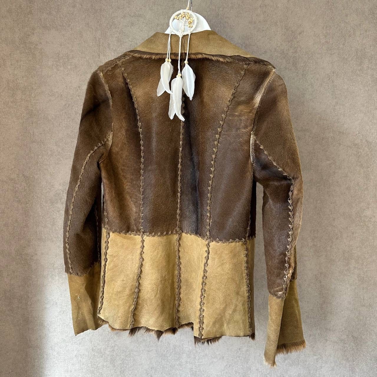 Other Luxury Sylvie Schimmel Fur Light Jacket Woll France Goat Size XS / US 0-2 / IT 36-38 - 2 Thumbnail