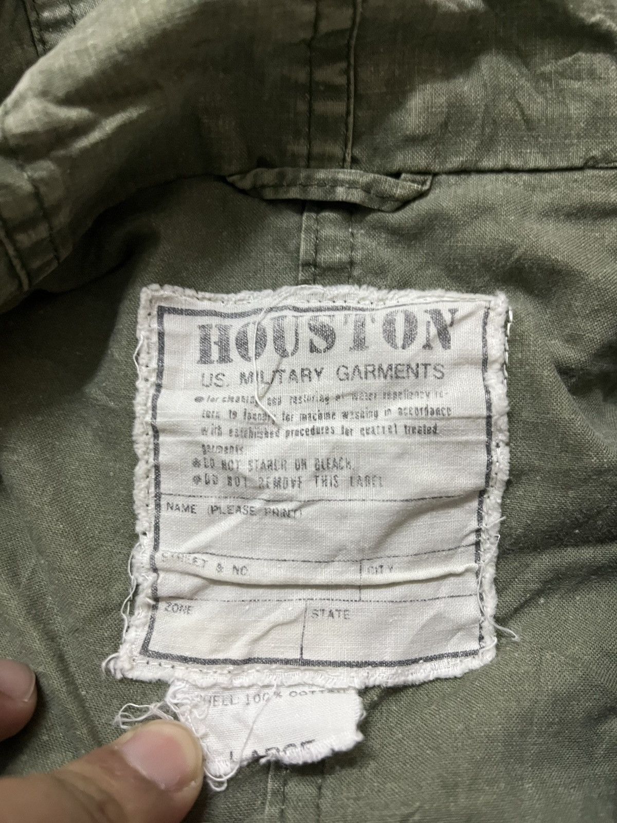 Vintage DISTRESSED Houston Japan 5409M M-51 Fishtail Parka Sun Faded Size US L / EU 52-54 / 3 - 4 Thumbnail