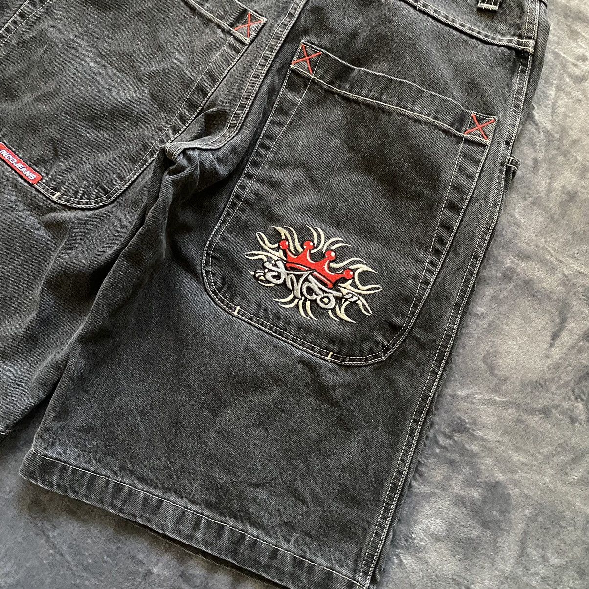 JNCO × Vintage JNCO Crown Jort Size US 32 / EU 48 - 4 Thumbnail