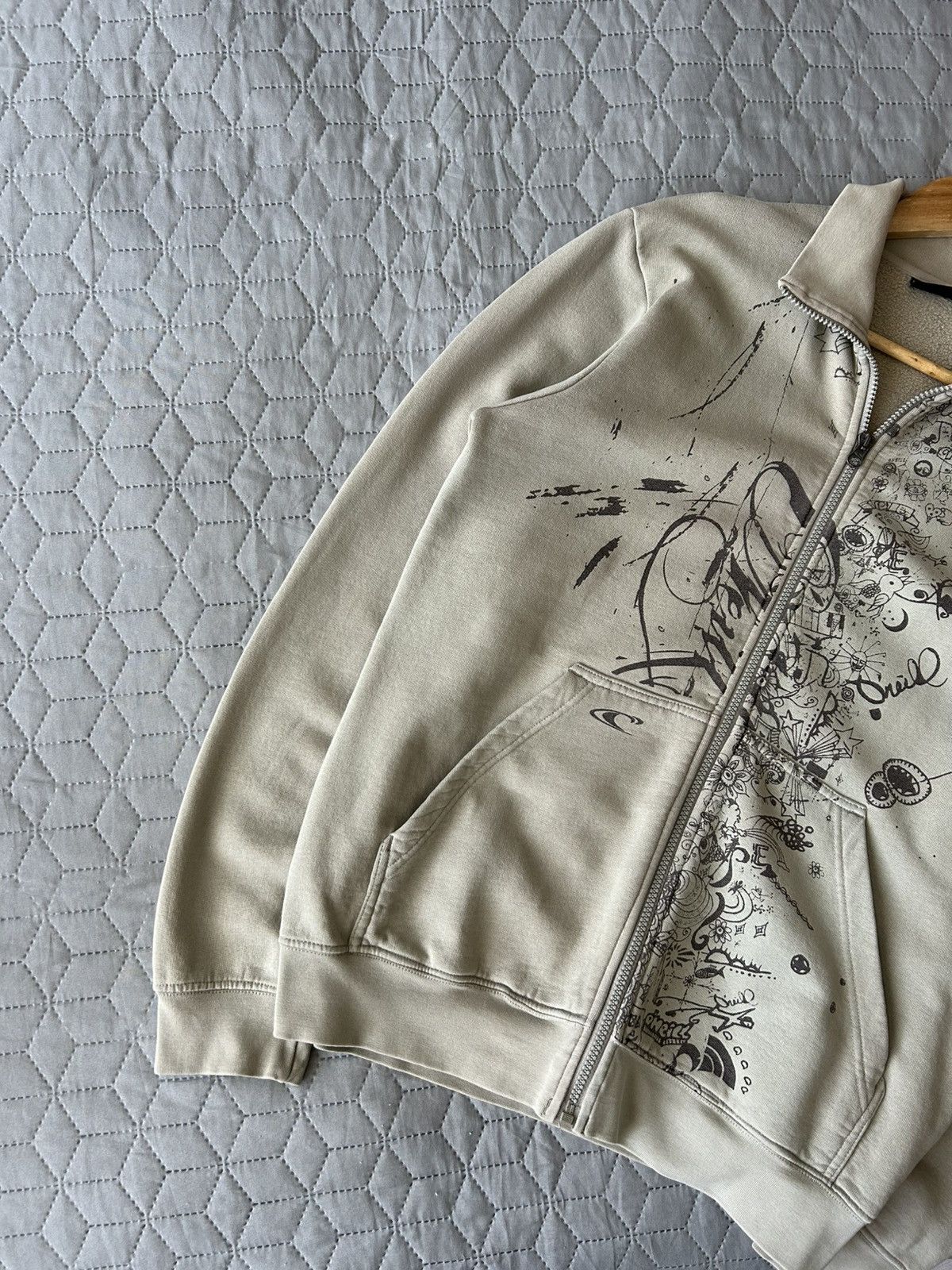 O'Neill O'neill Vintage 90's Surf style man's full-zip sweatshirt Size US M / EU 48-50 / 2 - 3 Thumbnail