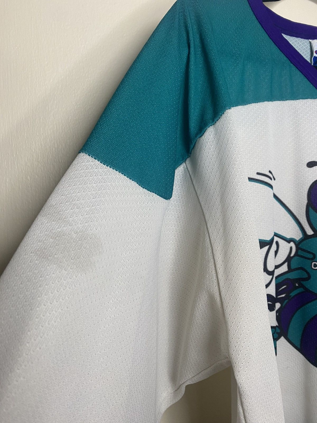 Champion 1990’s Champion Charlotte Hornets Hockey Jersey Size Large Size US XL / EU 56 / 4 - 9 Thumbnail