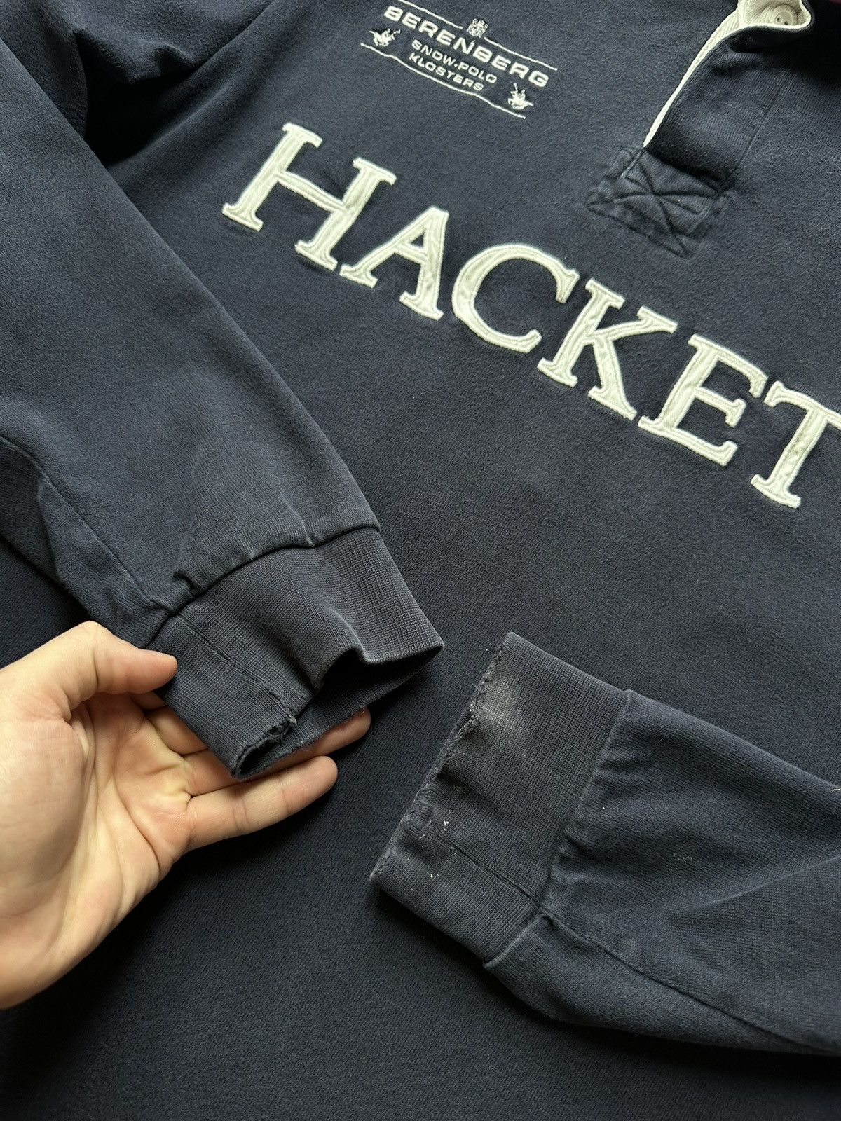 Hackett × Vintage Vintage Hackett rugby jersey size XL logo Size US XL / EU 56 / 4 - 4 Thumbnail