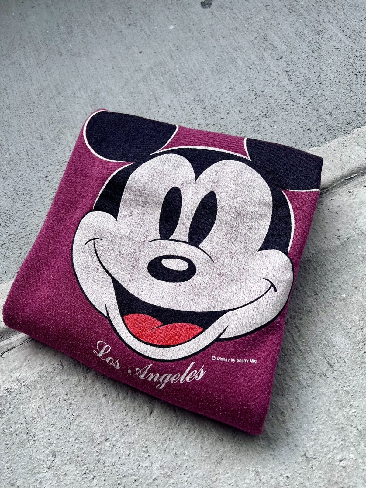 Tultex Vintage Mickey Sweatshirt 🐭 Size M / US 6-8 / IT 42-44 - 5 Thumbnail