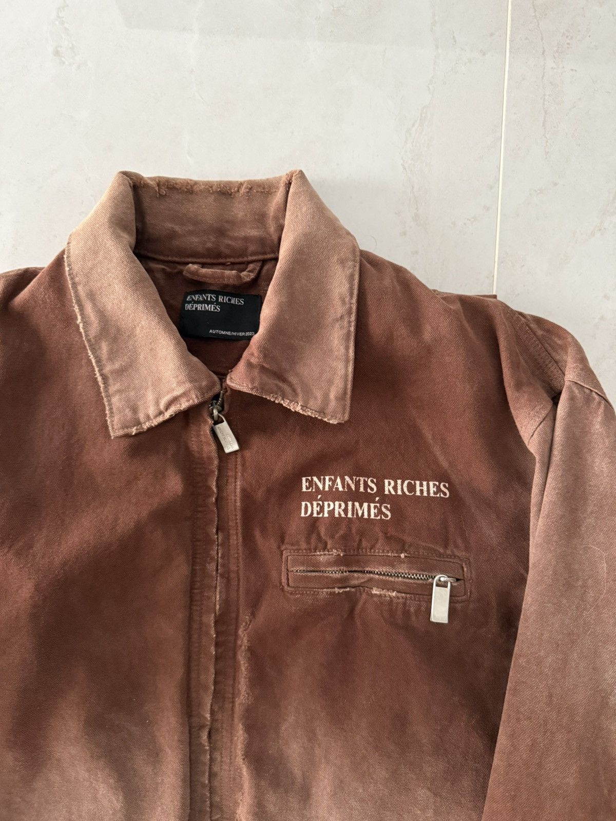 Enfants Riches Deprimes Enfants Riches Deprimes SS24 Logo Workwear Jacket Sz.L Size US L / EU 52-54 / 3 - 2 Thumbnail