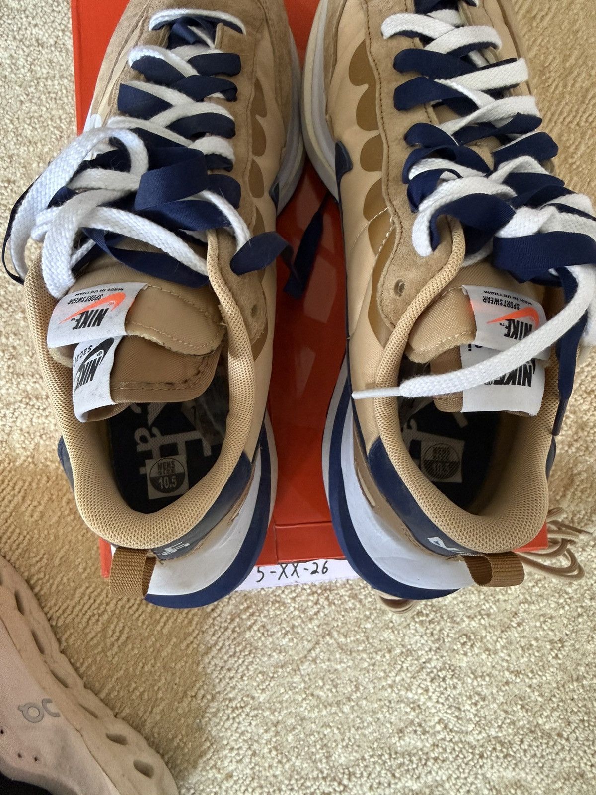 Nike × Sacai Nike x Sacai Vaporwaffle Size US 10.5 / EU 43-44 - 5 Thumbnail