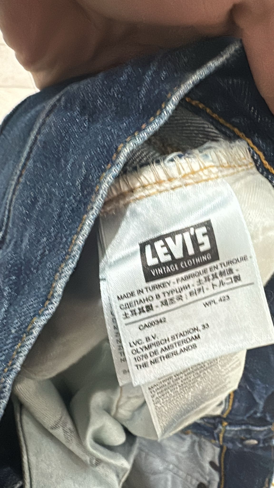 Levi's Vintage Clothing LVC Levi's Vintage Clothing 1947 501XX Selvedge Jean Size US 34 / EU 50 - 10 Thumbnail