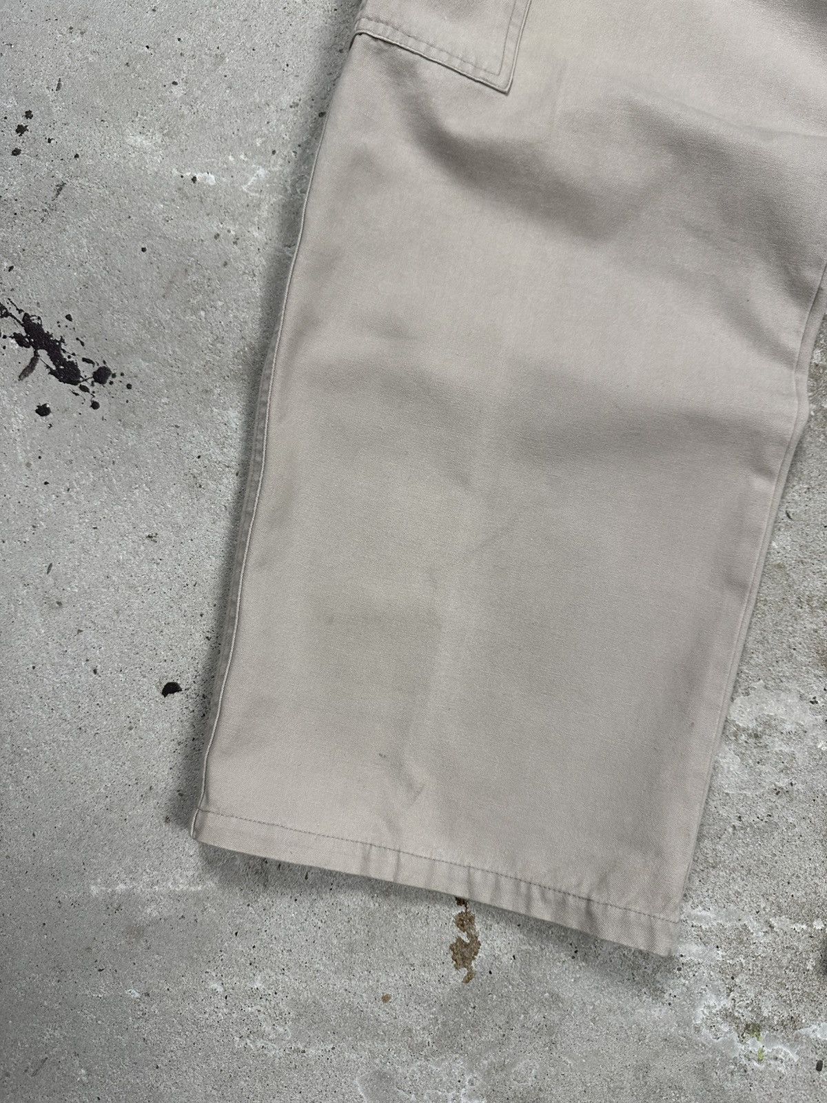 Dickies Vintage 90s Dickies Beige Baggy Cargo Pants 2 in 1 Shorts Size US 34 / EU 50 - 3 Thumbnail