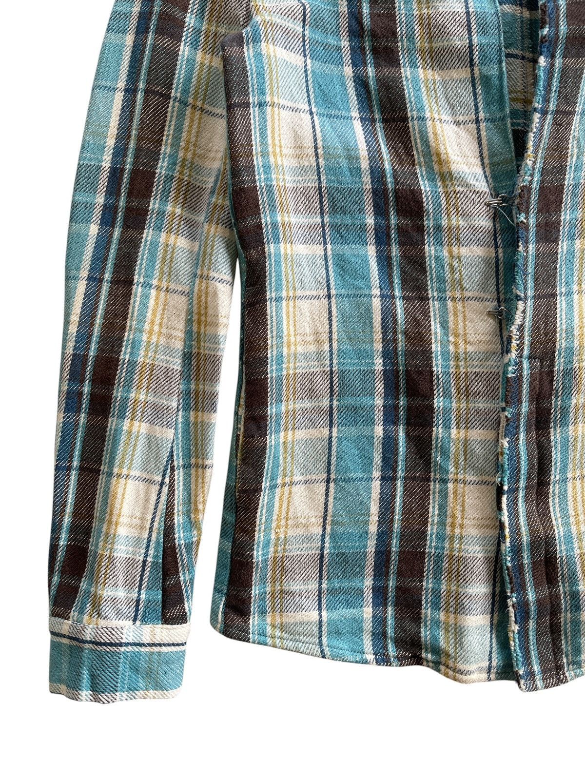 Japanese Brand CH-777 Attack The Mind 7 "Retentis" Plaid Shirt Size US XS / EU 42 / 0 - 9 Thumbnail