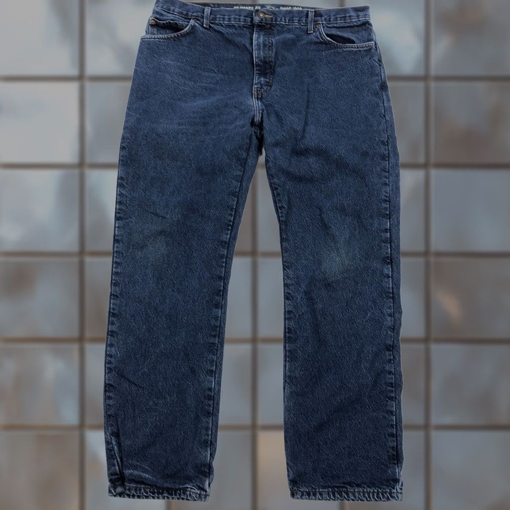 Dickies Dickies Jeans 38x32 Relaxed Fit Flannel Lined Blue Denim Workwear Size US 38 / EU 54 - 1 Thumbnail