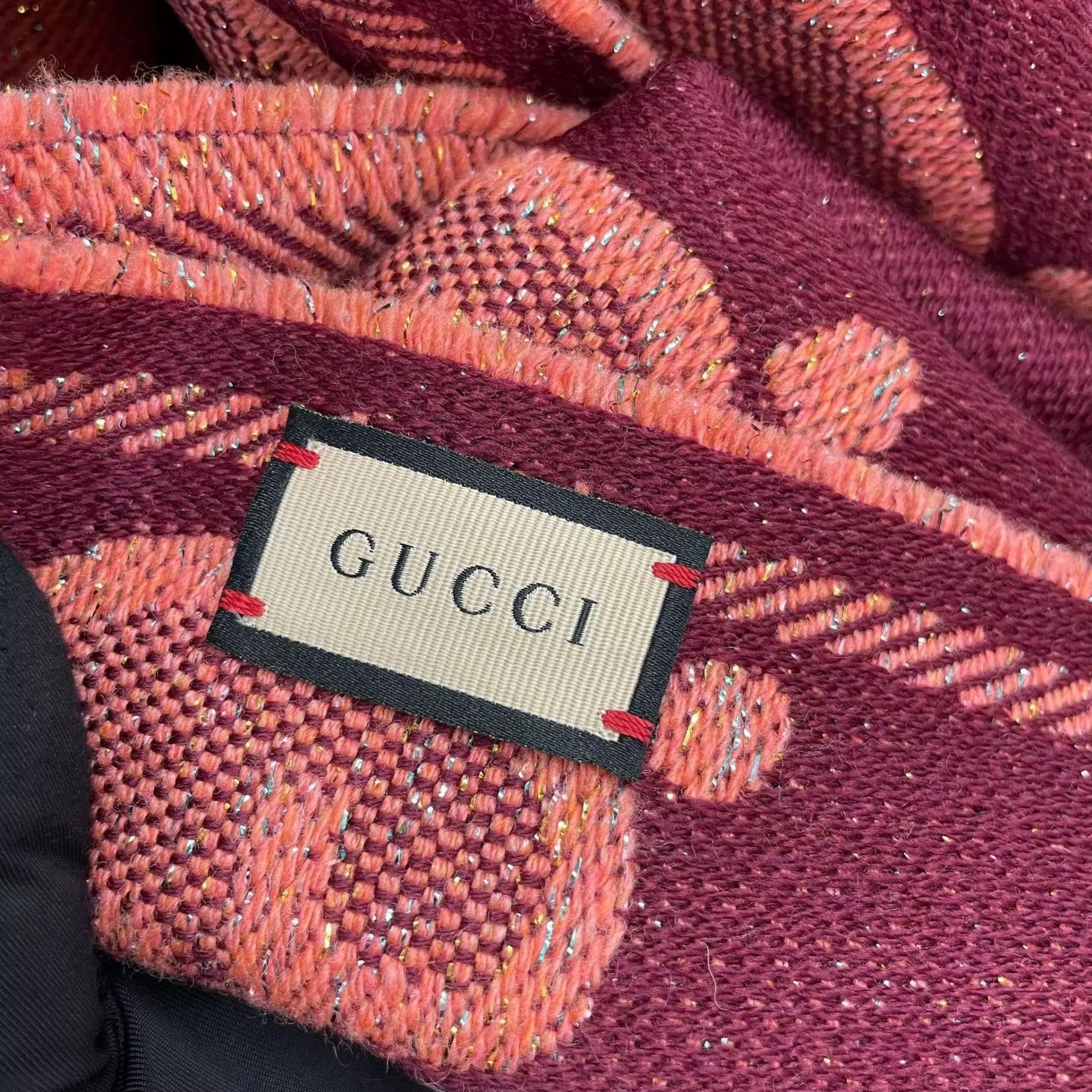 Gucci Gucci GG Monogram scarf 98% New with tags 45cm Size ONE SIZE - 4 Thumbnail