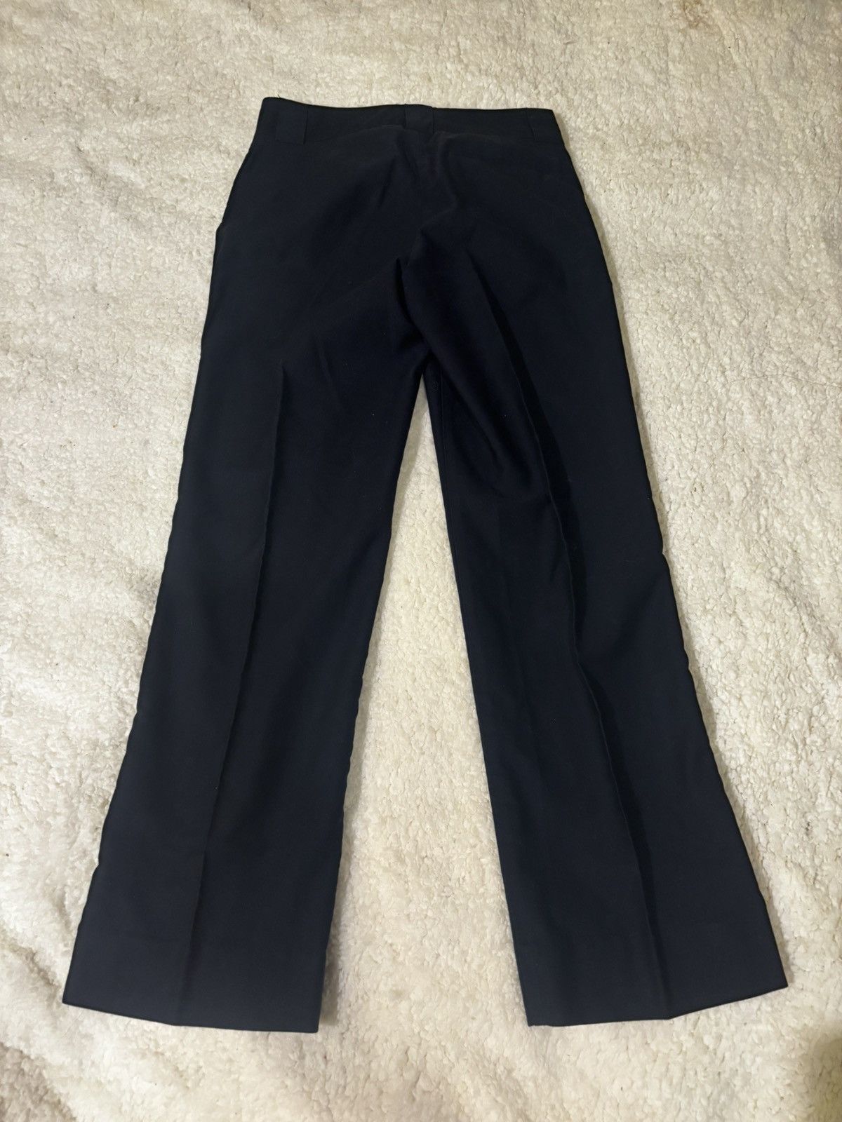 Armani Exchange A/X dark navy wide leg trousers0522 Size 26" / US 2 / IT 38 - 7 Thumbnail