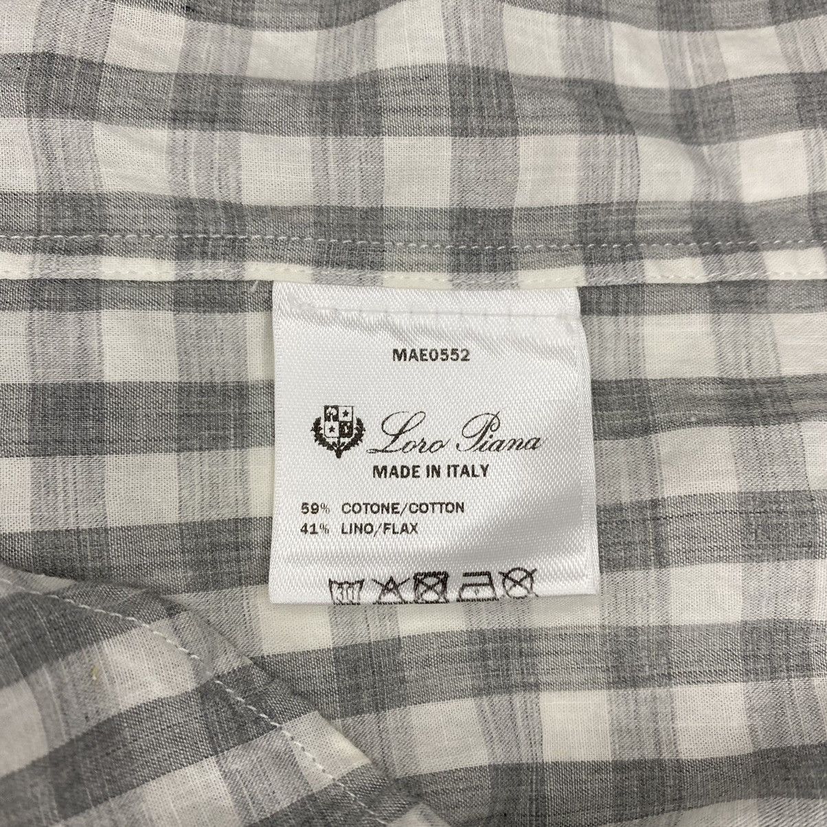 Loro Piana Loro Piana Button Down Shirt Size US XS / EU 42 / 0 - 6 Thumbnail