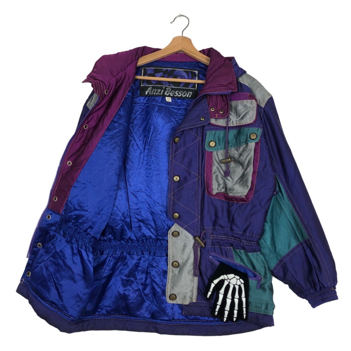 Japanese Brand 🔥90’s Vintage Ski Jacket Cargo Pocket Anzi Besson Japan Size US L / EU 52-54 / 3 - 10 Thumbnail