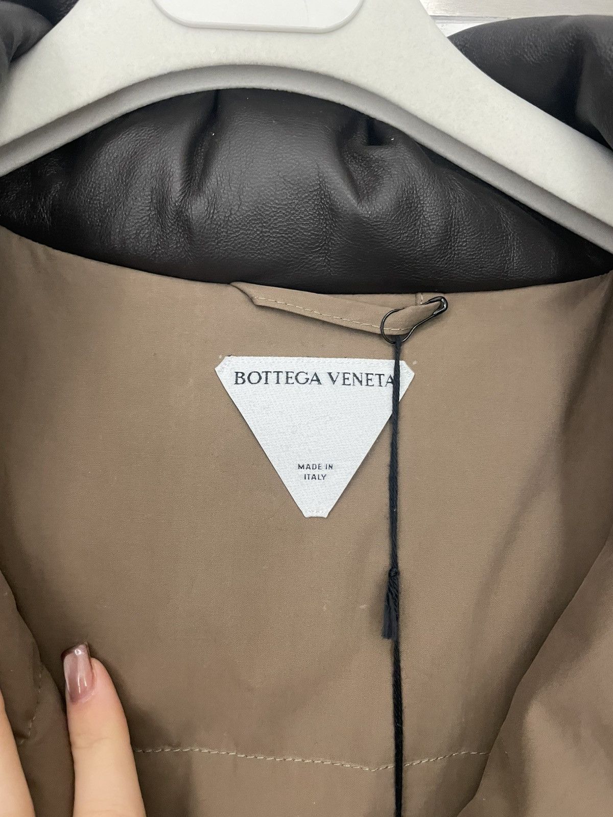 Bottega Veneta FROSTED POPLIN AND LEATHER GILET Size XL / US 12-14 / IT 48-50 - 2 Thumbnail