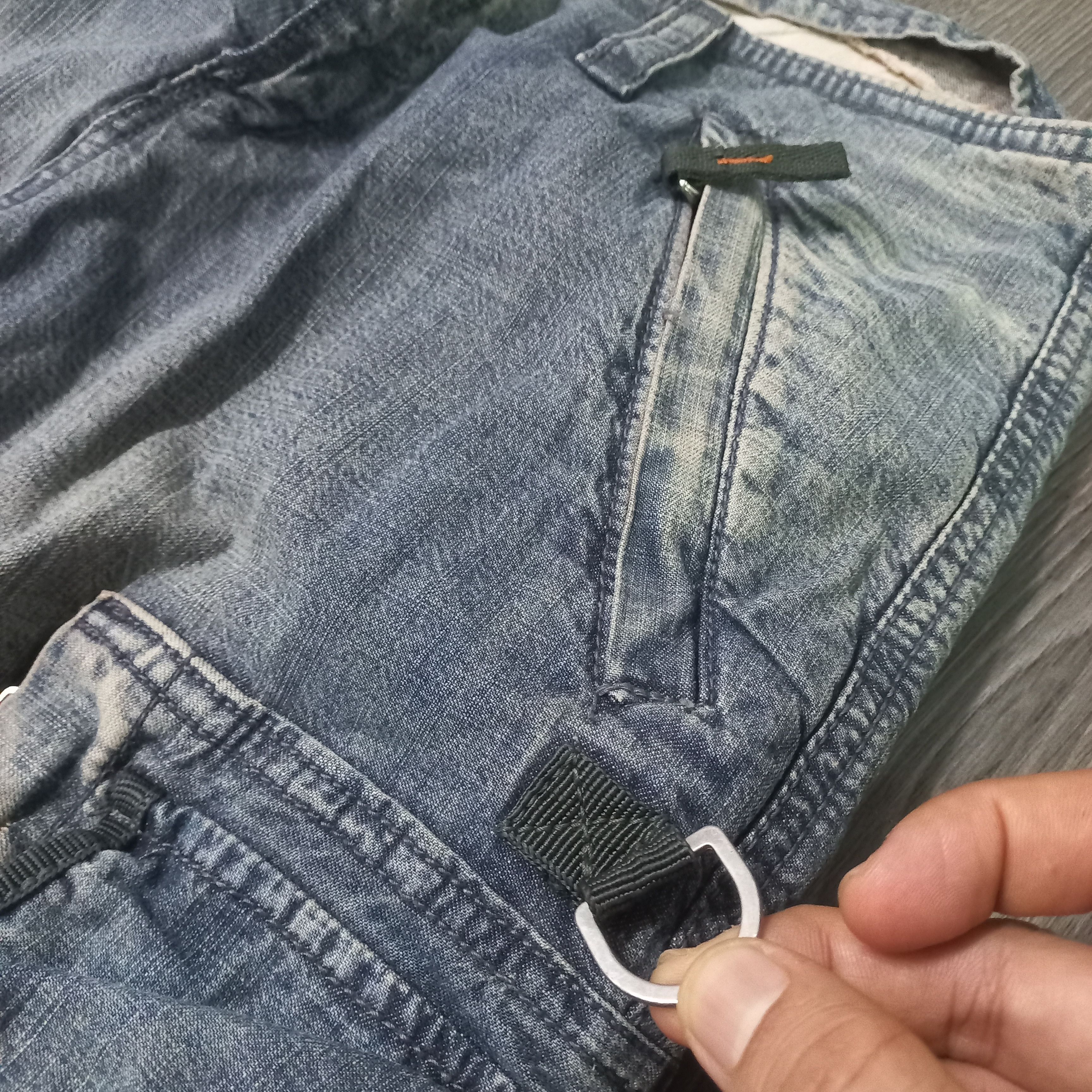 Designer × Japanese Brand Multi pocket baggy jeans Size 31" - 8 Thumbnail