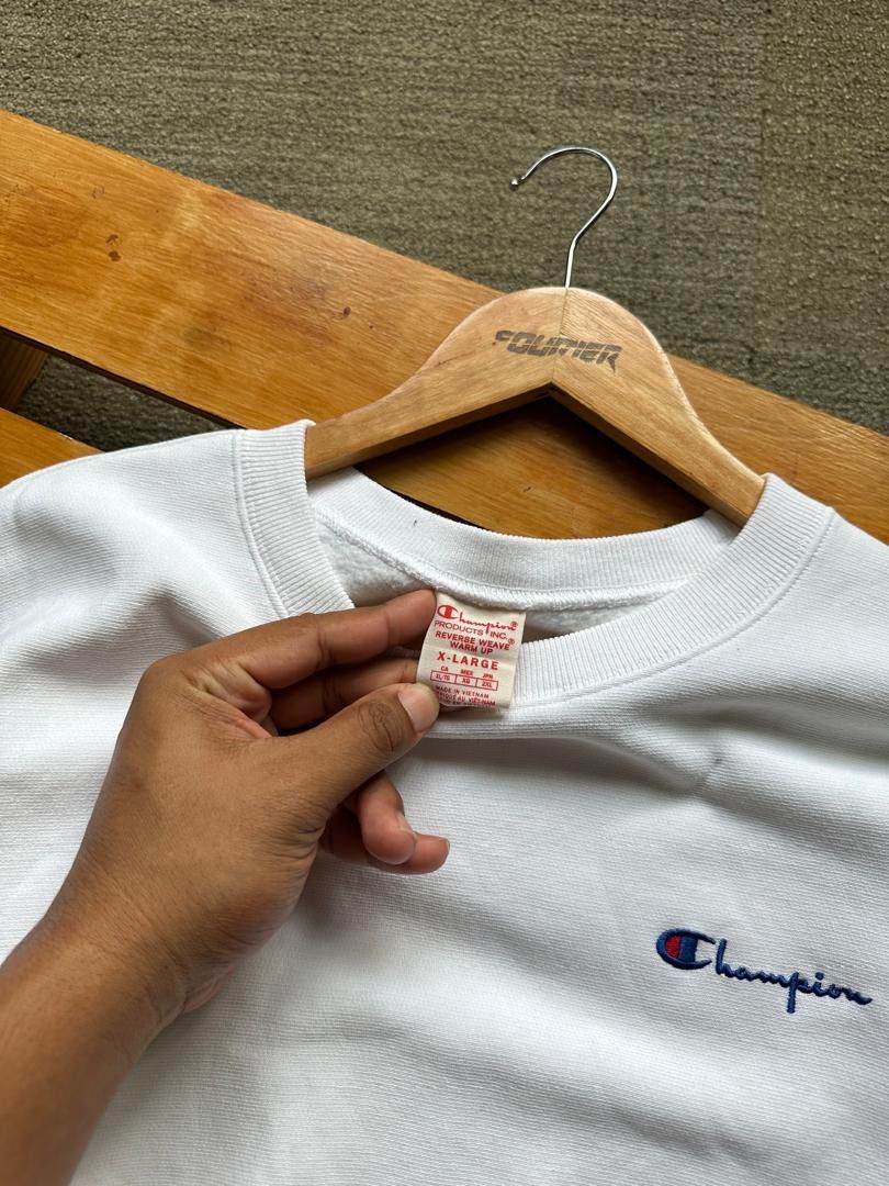 Champion × Japanese Brand CHAMPION SMALL SCRIPT REVERSE WEAVE Size US L / EU 52-54 / 3 - 4 Thumbnail