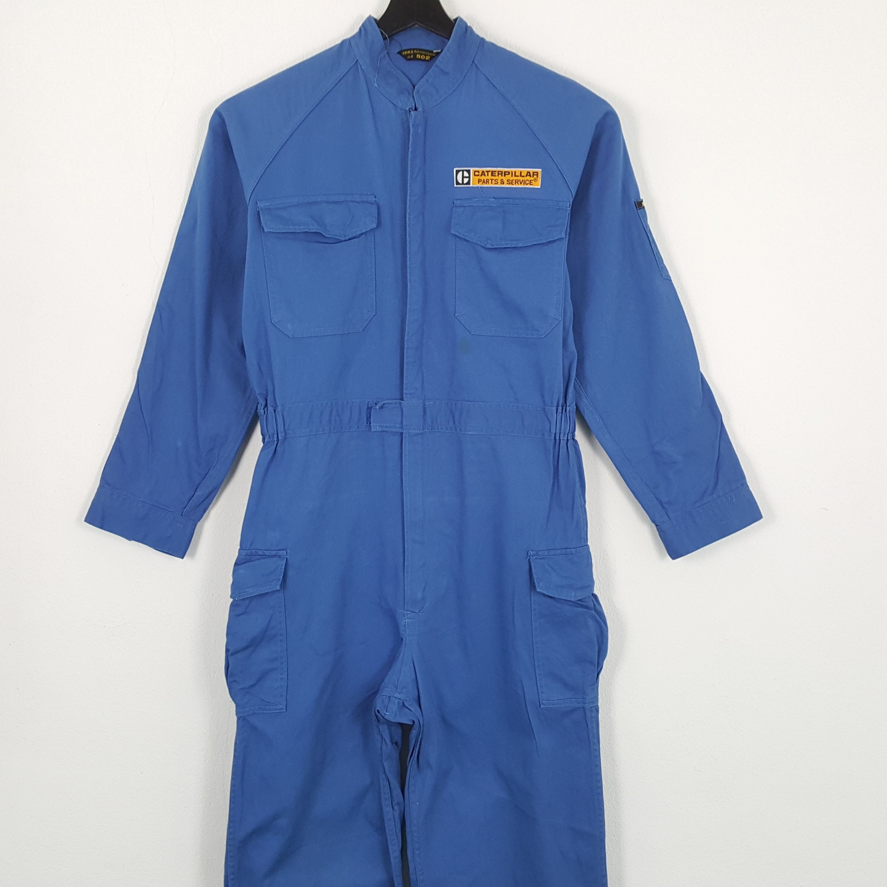 Japanese Brand × Vintage CATERPILLER MITSUBISHI Japanese Motorsports Coverall Jacket Size US M / EU 48-50 / 2 - 5 Thumbnail