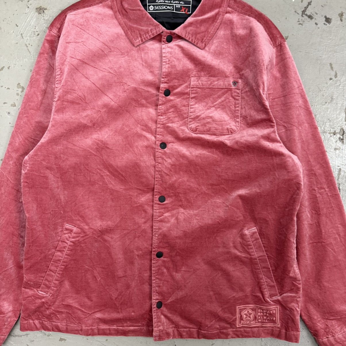 Sessions Vintage Sessions Velvet Coach Jacket Size US XL / EU 56 / 4 - 3 Thumbnail