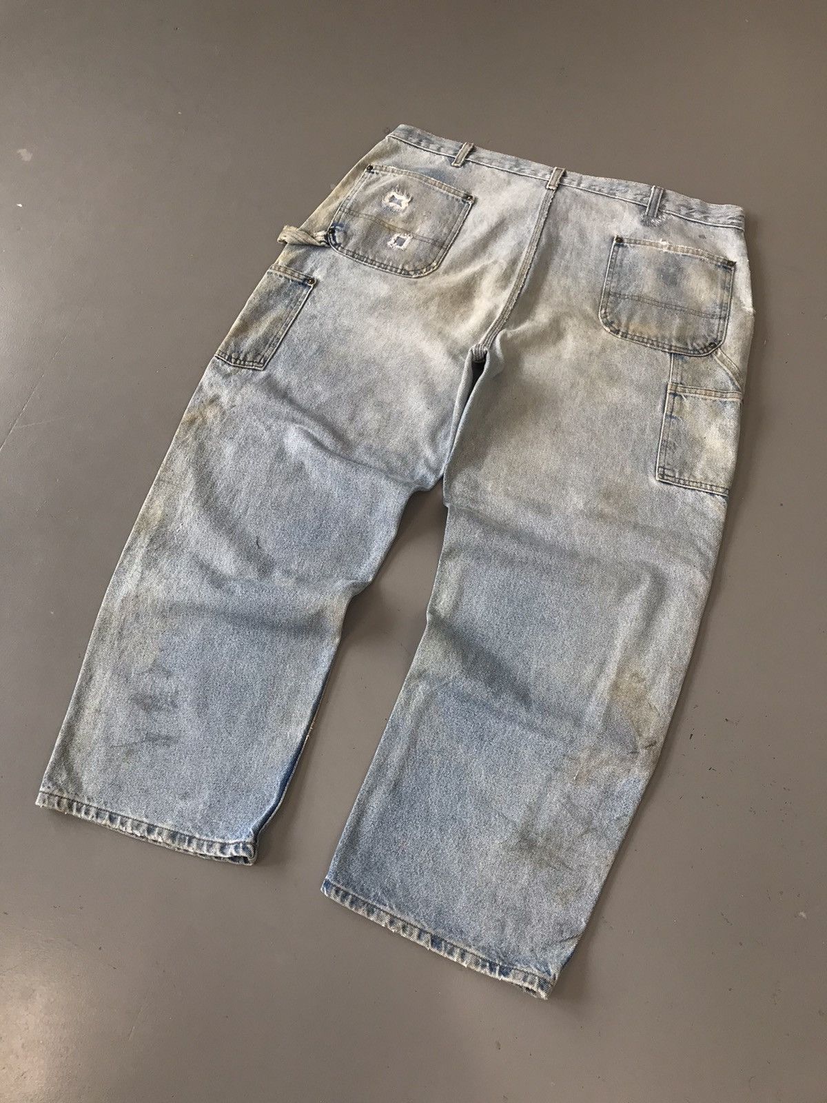 Carhartt × Vintage Vintage Carhartt B73 DST double knee denim Size US 43 - 8 Thumbnail