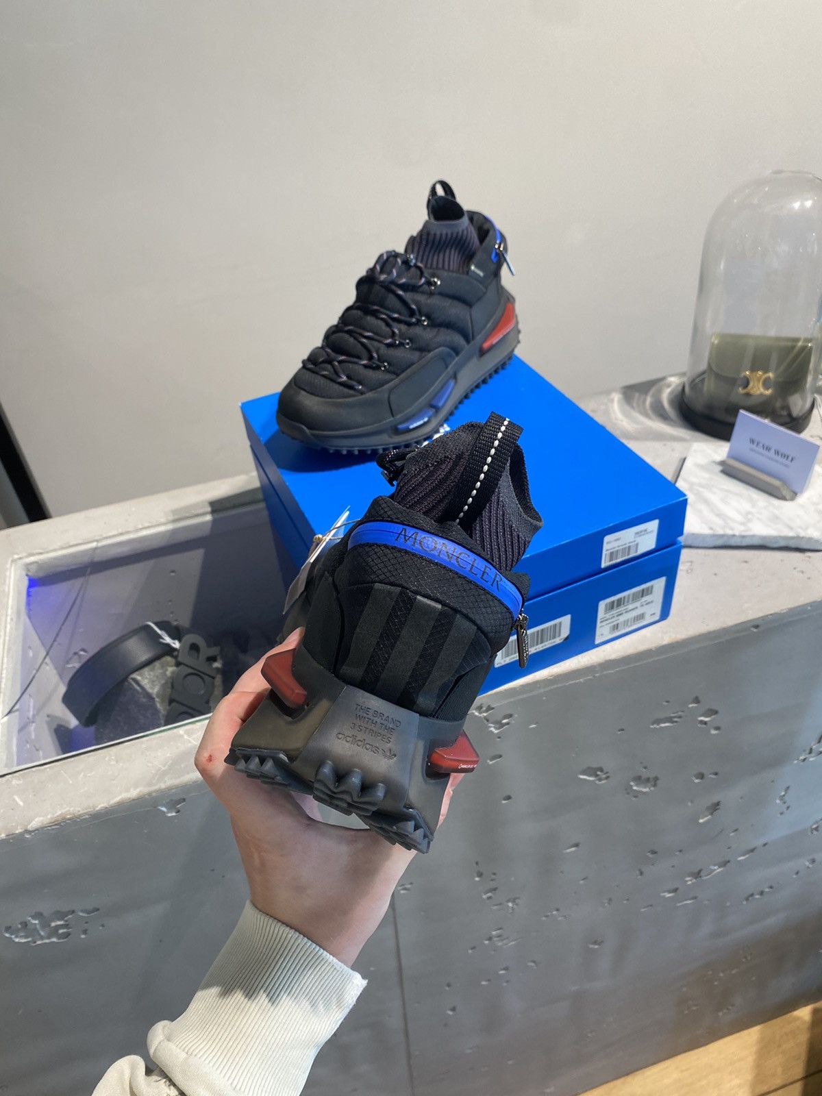 Adidas × Goretex × Moncler BNWT Moncler x Adidas NMD Sneaker Size US 7.5 / EU 40-41 - 4 Thumbnail