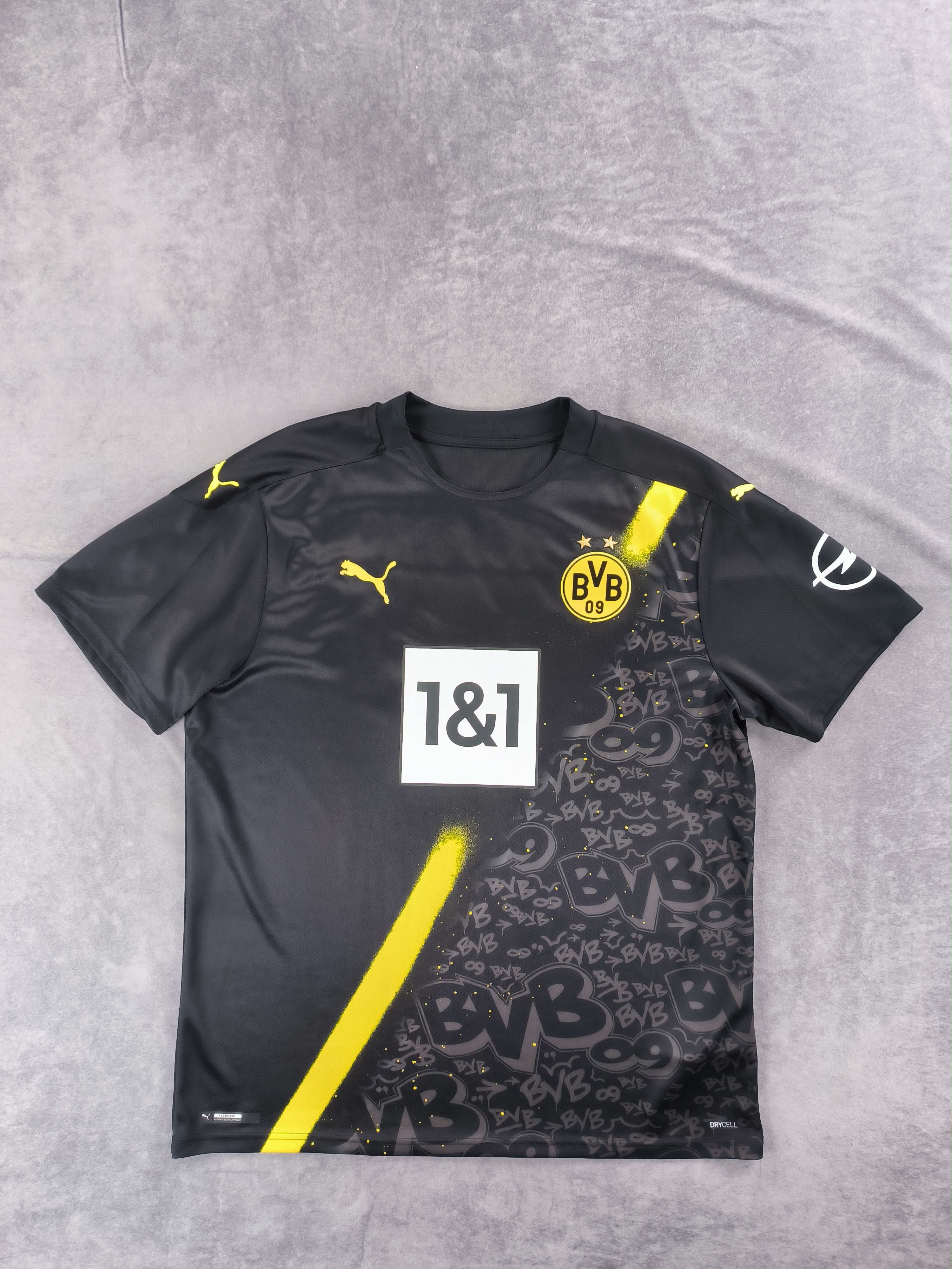 Puma Borussia Dortmund 2020-21 away Moukoko football jersey sz XL Size US XL / EU 56 / 4 - 2 Thumbnail
