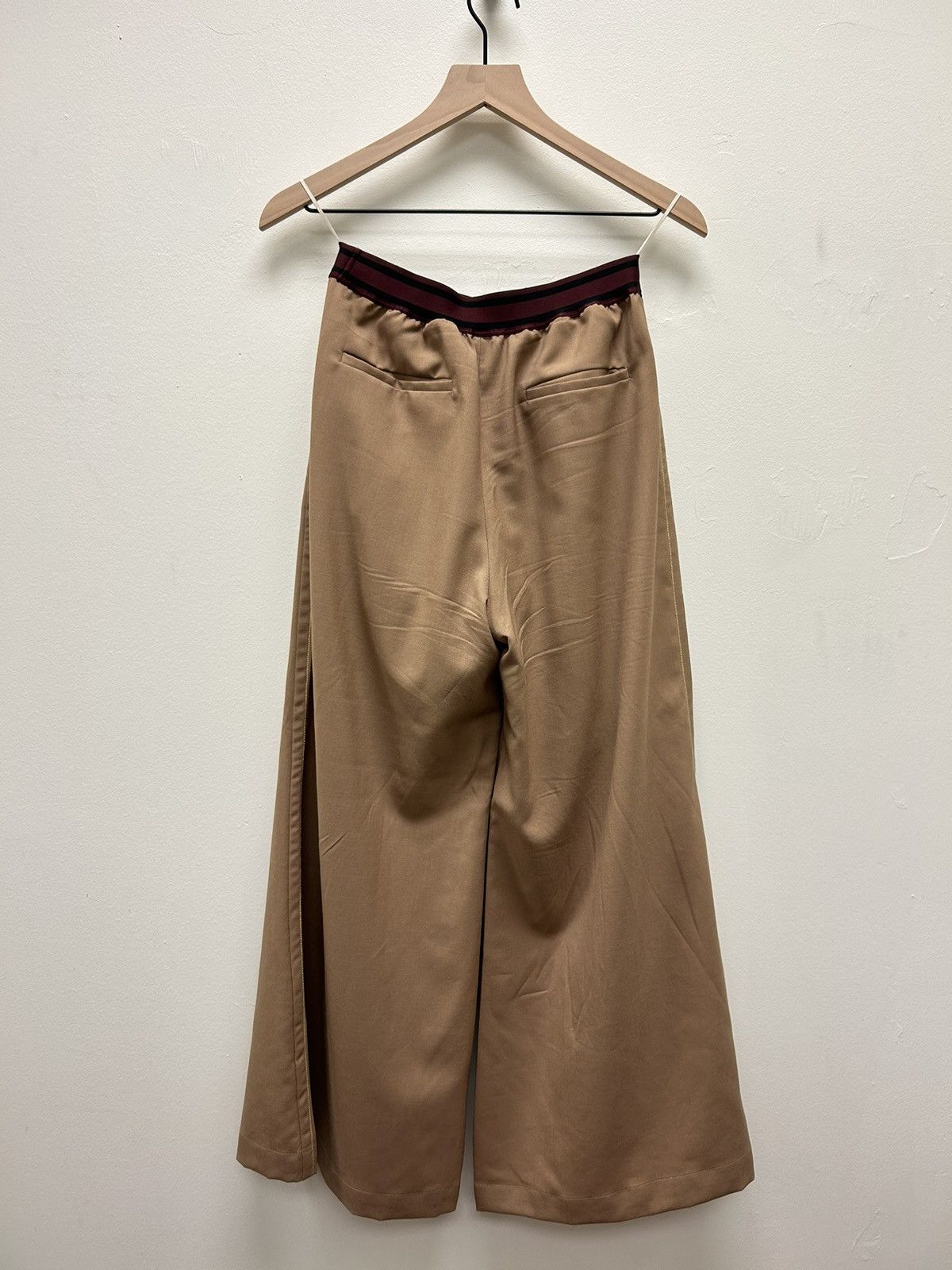 Marni FW23 Logo Elastic Waistband Wide Leg Pants Size US 28 / EU 44 - 3 Thumbnail