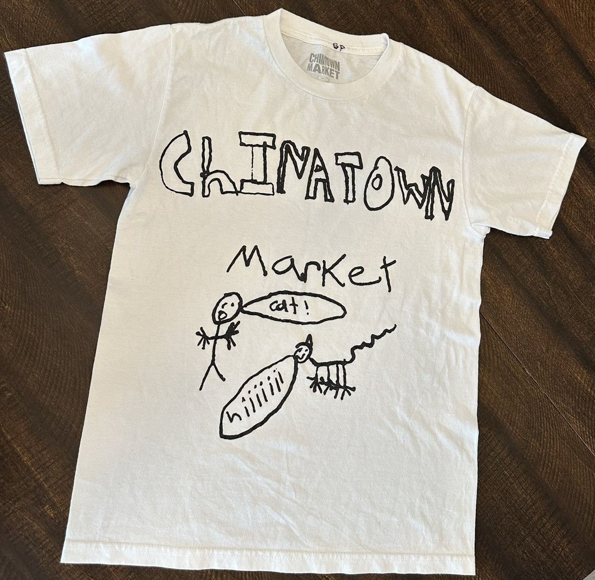 Other Chinatown Market ‘Cat! hiiiiiii’ Men’s T-shirt-Size Small Size US S / EU 44-46 / 1 - 1 Thumbnail