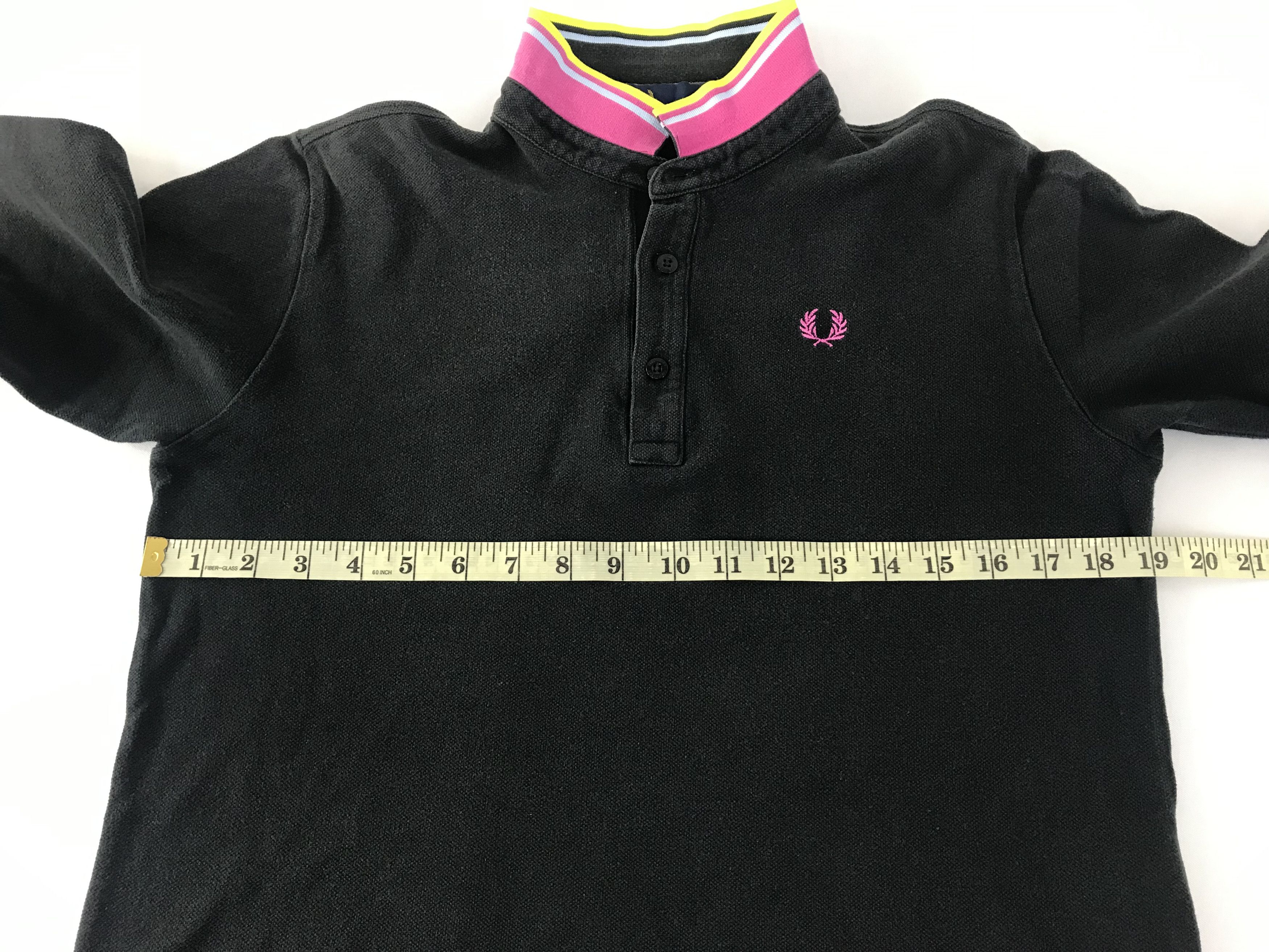 Fred Perry Vintage Fred Perry Emboidery Logo 3 Quater Sleeve Polo Tee Size M / US 6-8 / IT 42-44 - 8 Thumbnail