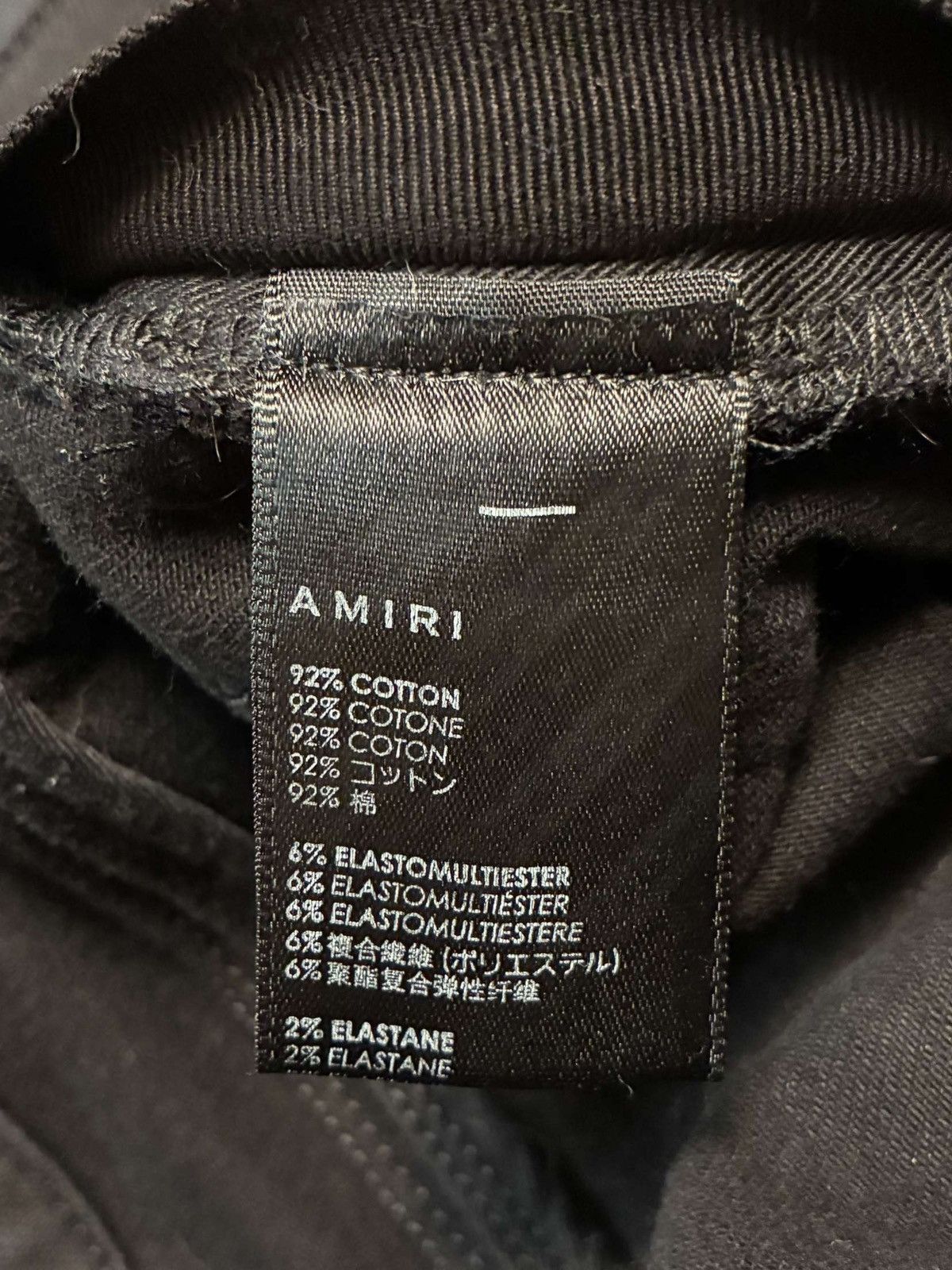 Amiri Amiri MX1 Black Bandana Patch Denim Size US 34 / EU 50 - 9 Thumbnail